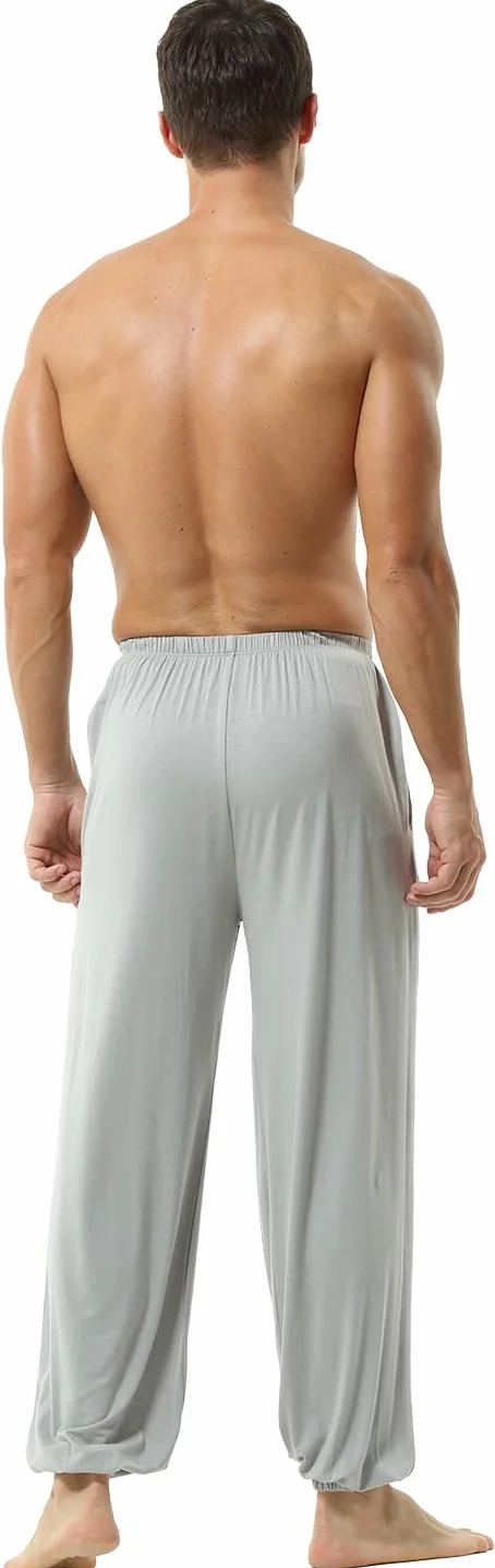 Hoerev Super Soft Modal Spandex Harem Yoga Pilates Spodnie