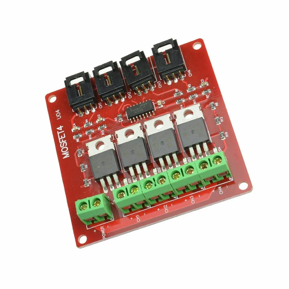 DollaTek 4 kana?y 4 trasy przycisk MOSFET IRF540 V2.0 do Arduino