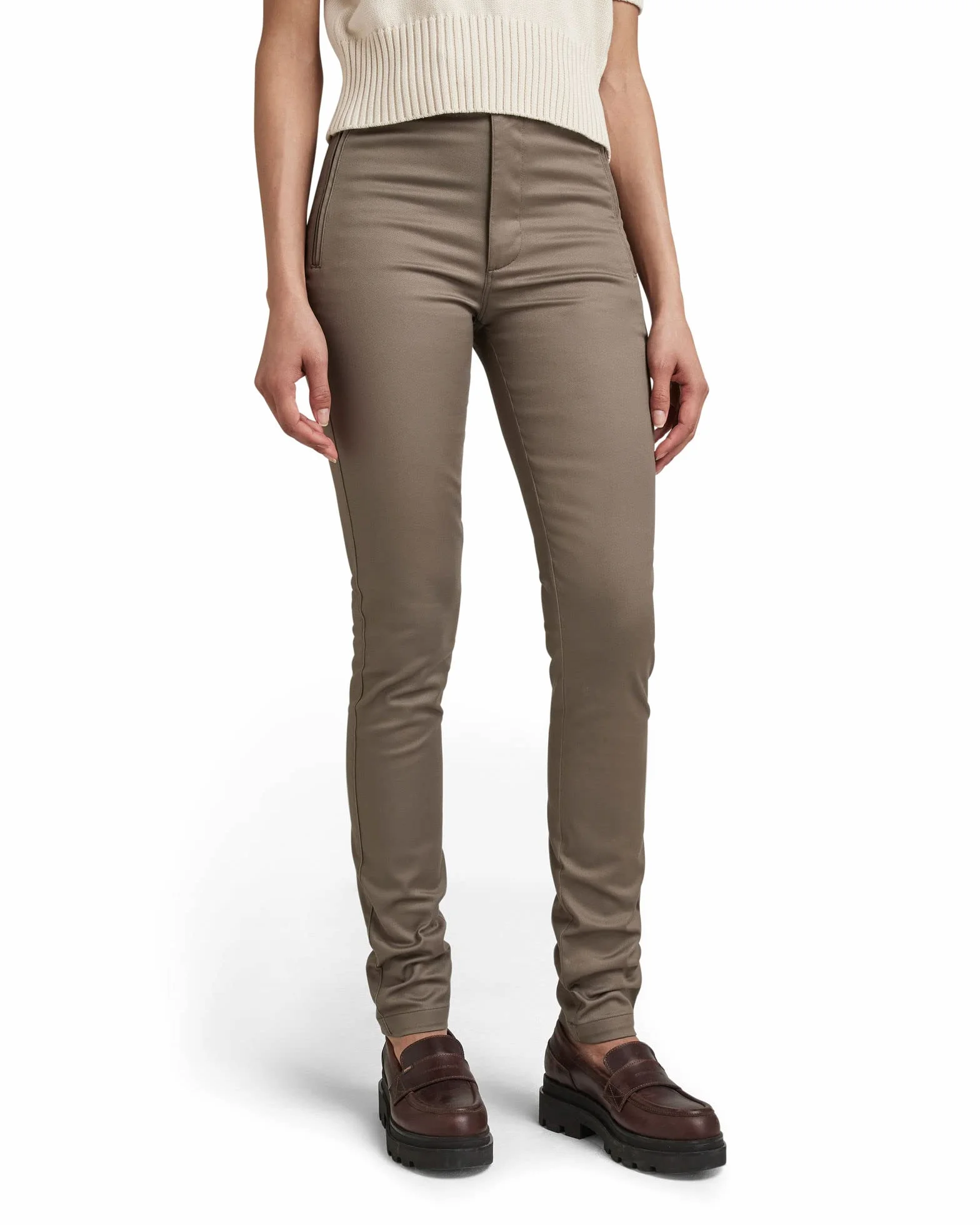 G-STAR Weld High Skinny Chino Spodnie Kobiety