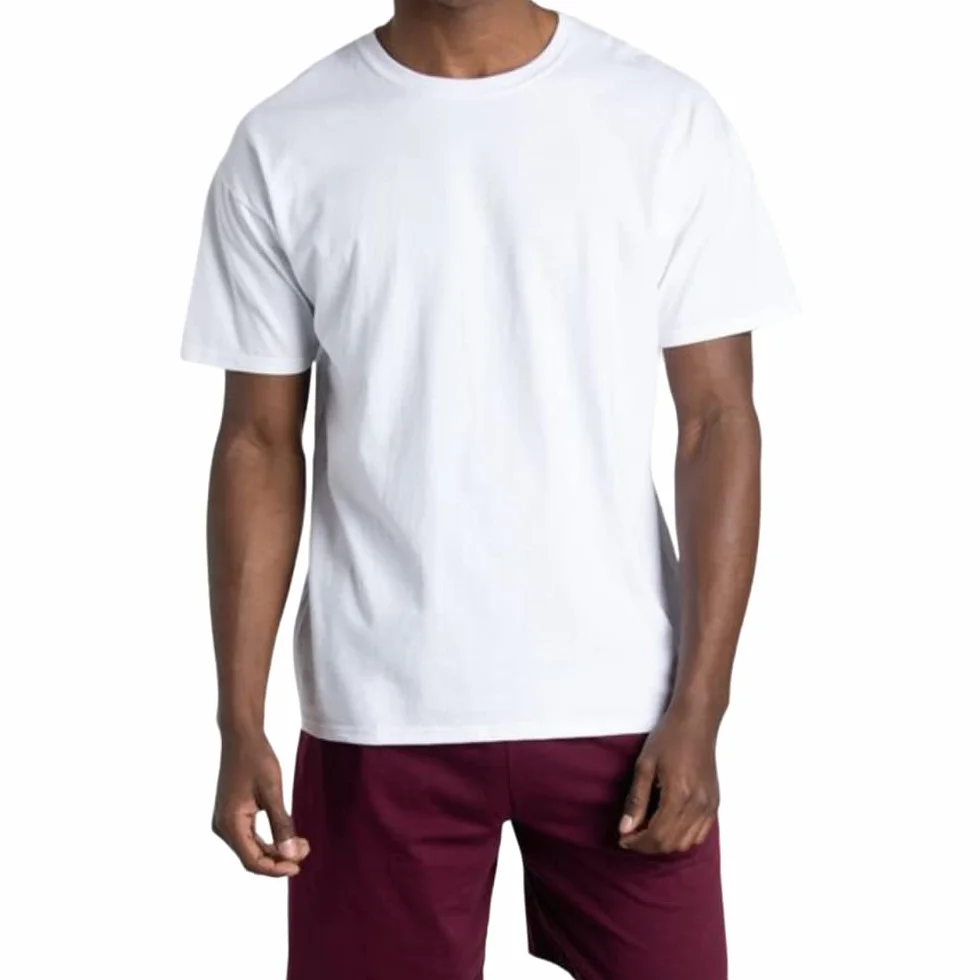 Fruit of the Loom T-shirt Mężczyźni Heavy Cotton Tee Shirt 5 pack (5 w zestawie)