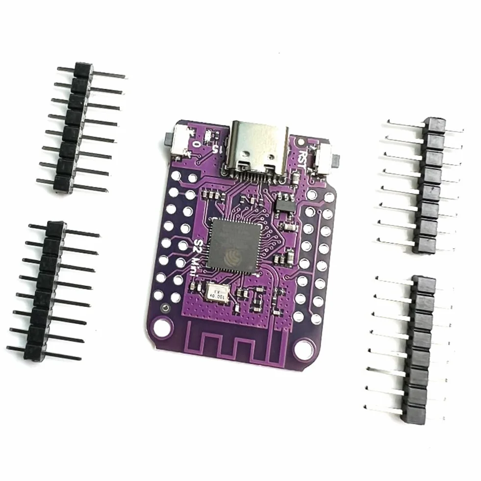 ESP32 S2 Mini V1.0.0 WiFi IOT Board Based ESP32-S2FN4R2 ESP32-S2 4MB Flash 2MB PSRAM do MicroPython/