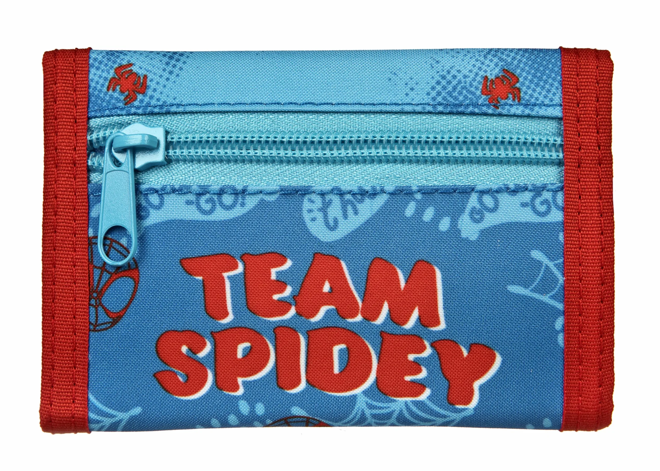 Undercover Spidey portfel dla dzieci 8x13 cm kieszeń na piersi niebieski Klasyczny