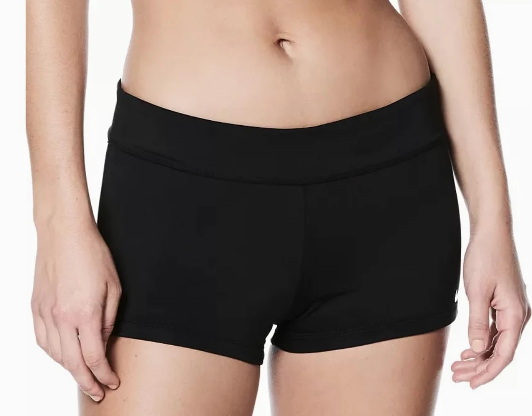 Nike Damskie szorty kąpielowe Essential 15 cm, czarne