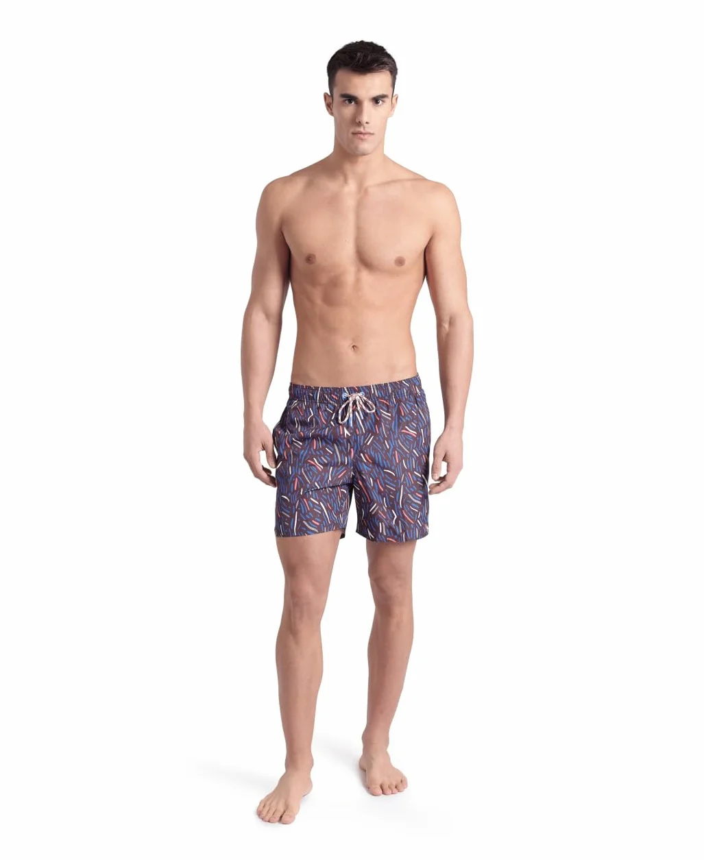 ARENA Szorty plażowe Mężczyźni Men's Arena Water Prints Beach Boxer Ao