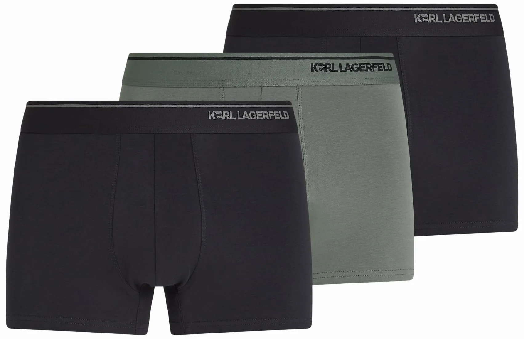 KARL LAGERFELD Trunks Mężczyźni Karl Lagerfeld, Men's, Ikon Fusion Trunk (3 Pack)