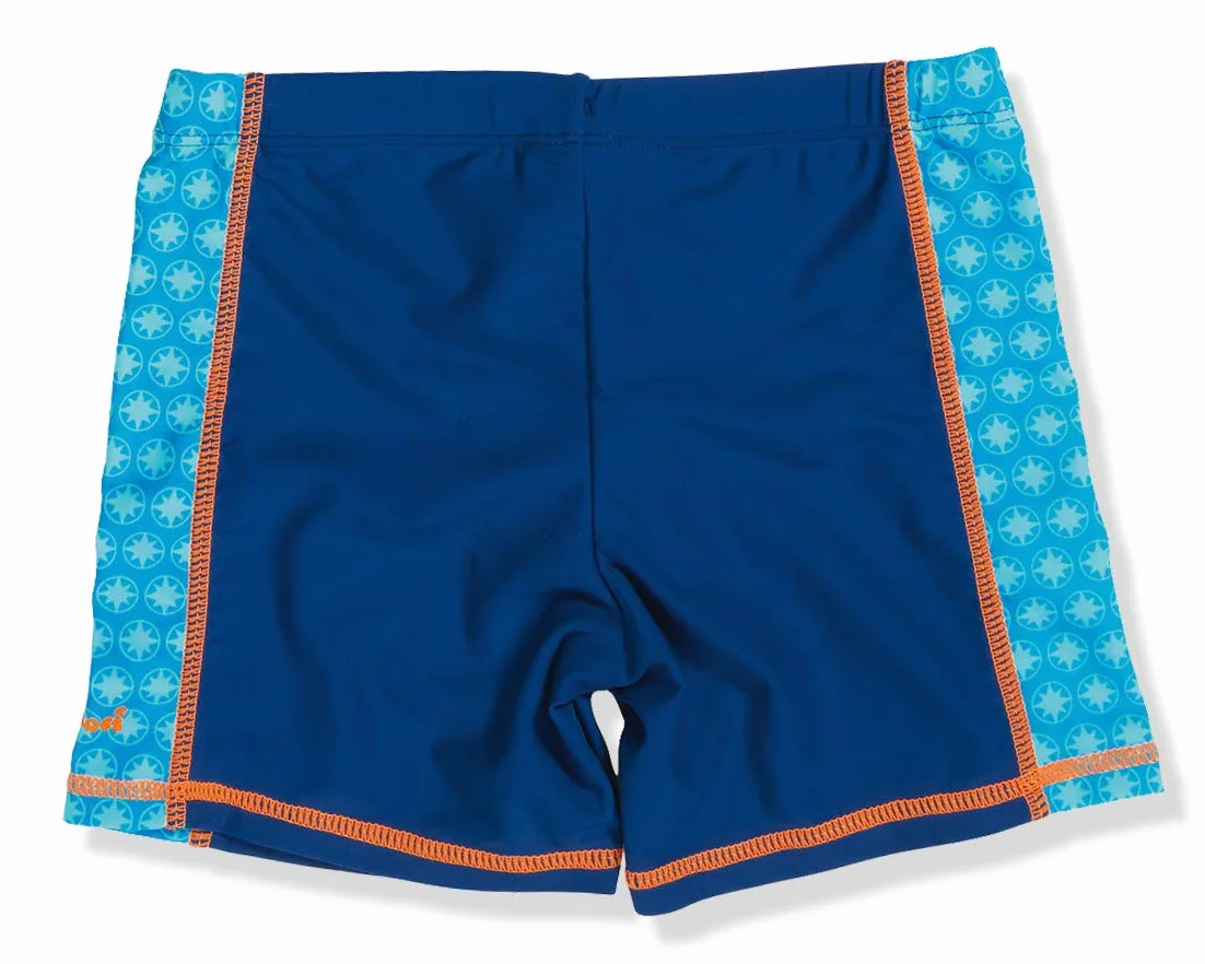 Playshoes Chłopięce kąpielówki UV szorty mysz 122-128