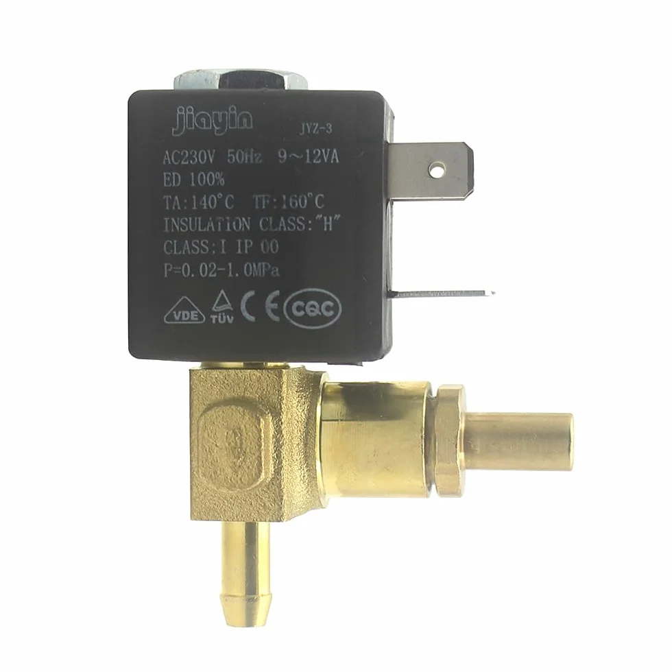 Jiayin JYZ-3 G1/8" AC 230 V 3-drożny 10 bar elektromagnetyczny mikromagnes woda para żelazny zawór