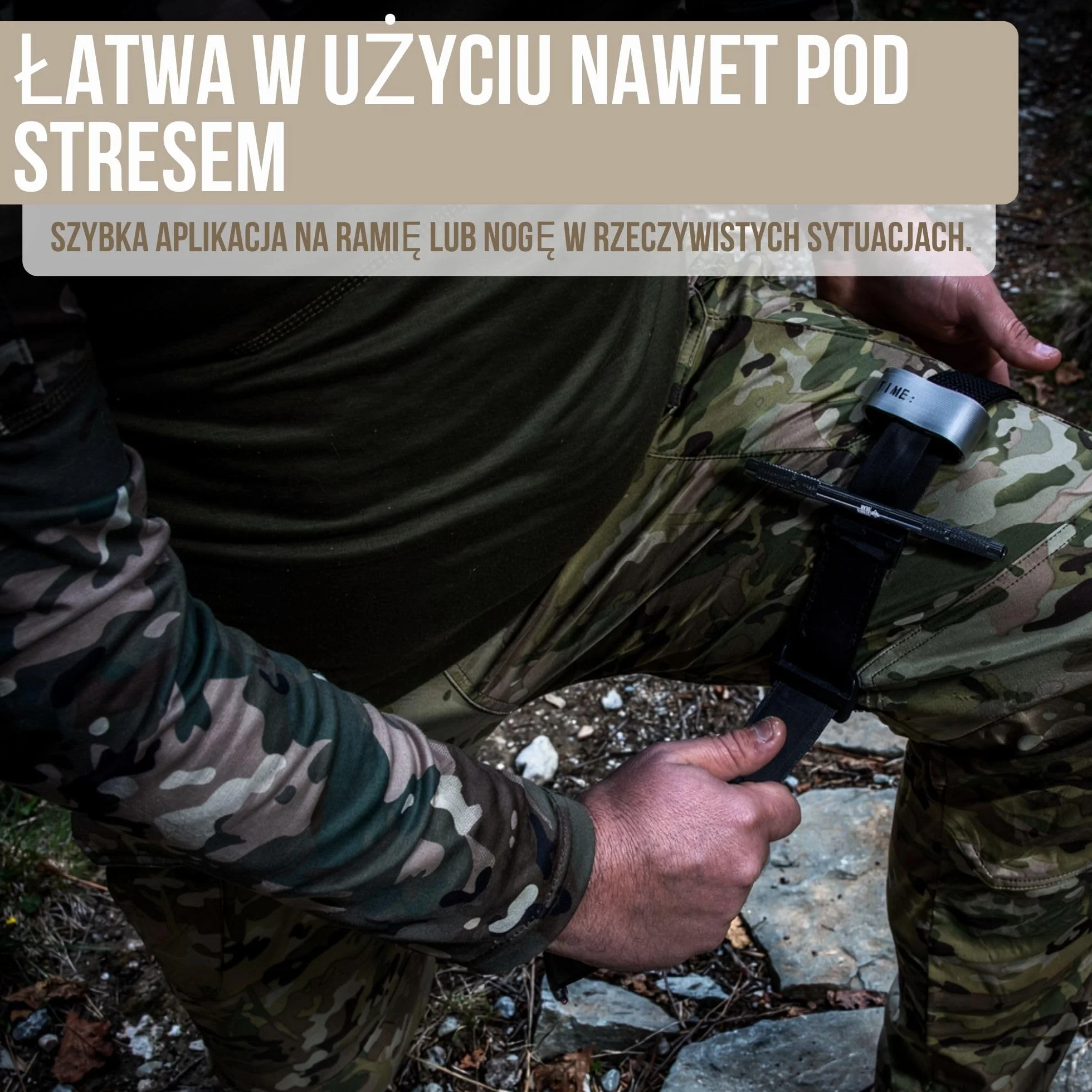 Profesjonalny Zestaw 2x Strate Gear Taktyczny Opaska Uciskowa Tourniquet - Ratownictwo Medyczne, Pierwsza Pomoc, Wojskowy Standard