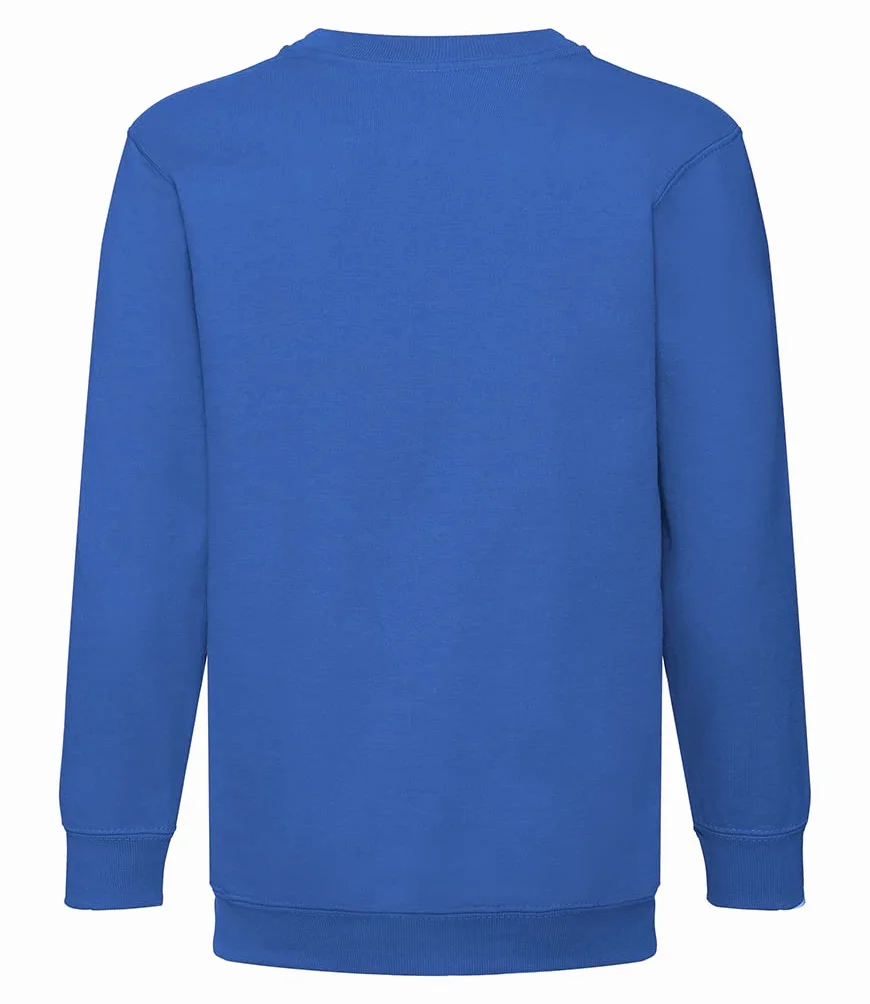 Fruit of the Loom Klasyczny sweter unisex dla dzieci