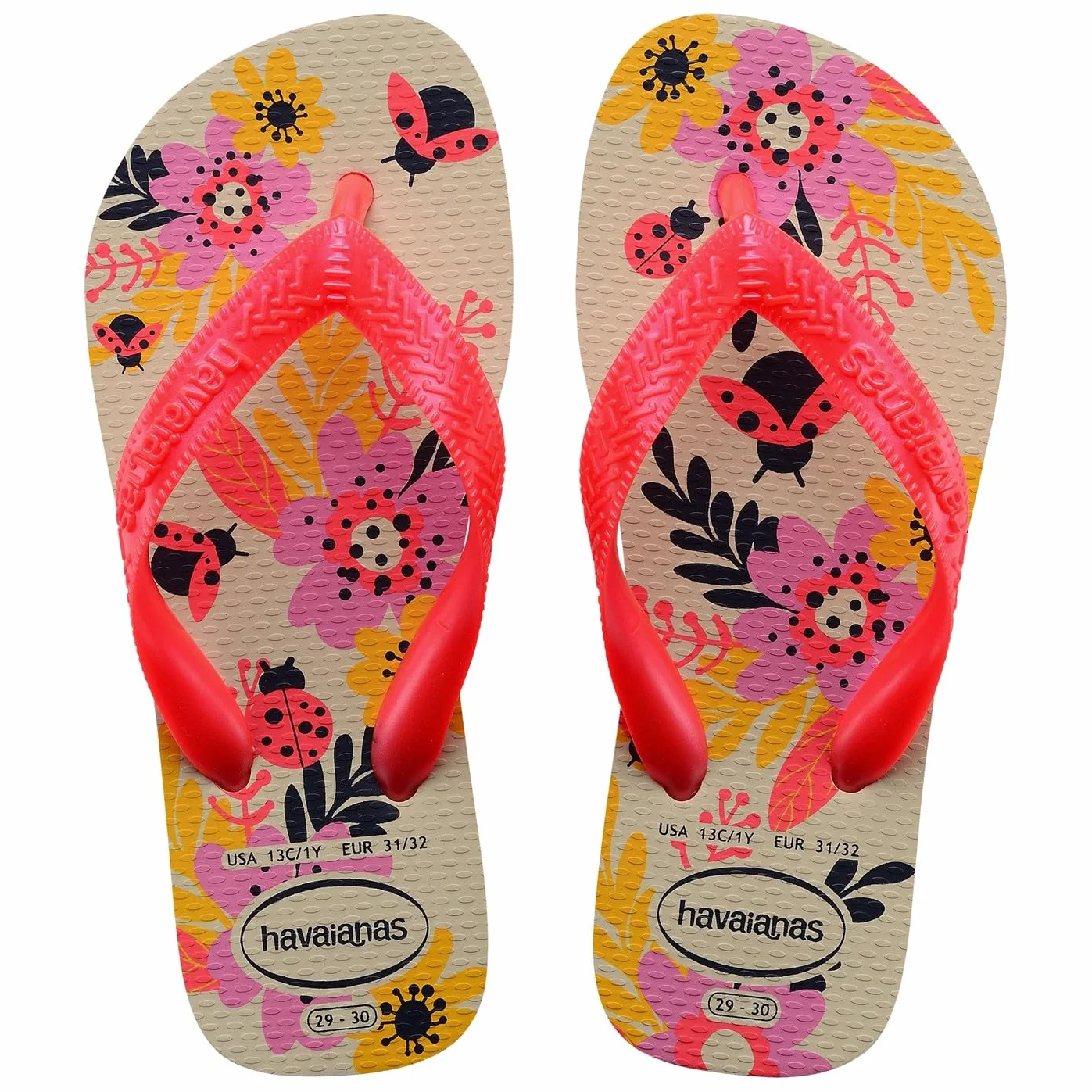 Havaianas Unisex Kids Flores klapki japonki