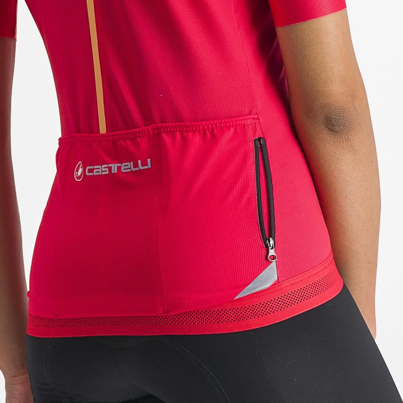 Castelli Koszulka Damska Jersey Wytrzymałość