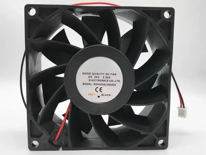 RUNDA RDH9238L24N42A DC24V 0.32A 9238 Fan - Quiet & Compact Design for Efficient