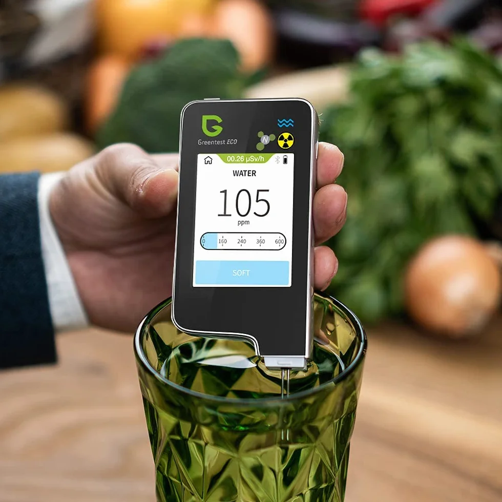 Greentest Eco 6 licznik Geigera Nitrattester do mięsa i ryb Tester TDS Tester wody Detektor promieniowania Licznik promieniowania Tester nitrytów urządzenie do pomiaru geigera dozymetr Tester nitrytów