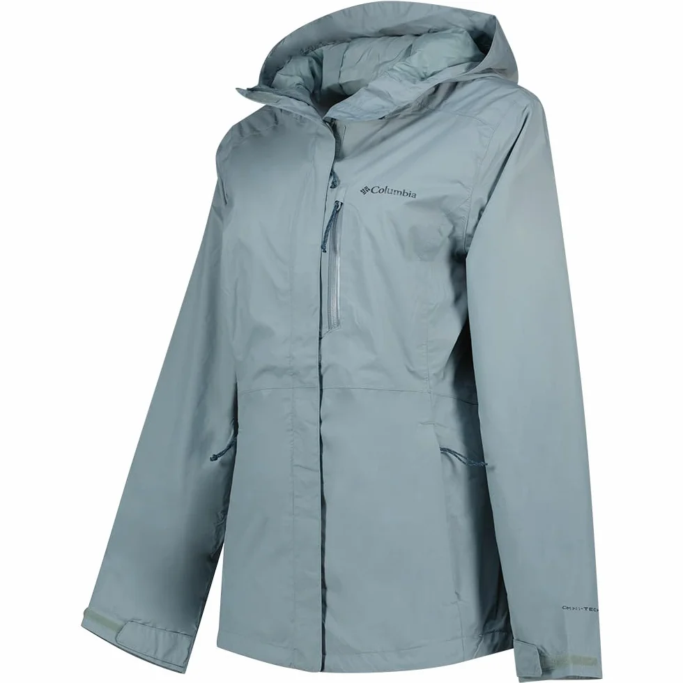 Columbia Damska kurtka Pouring Adventure 3, wodoodporna, niebieska, L