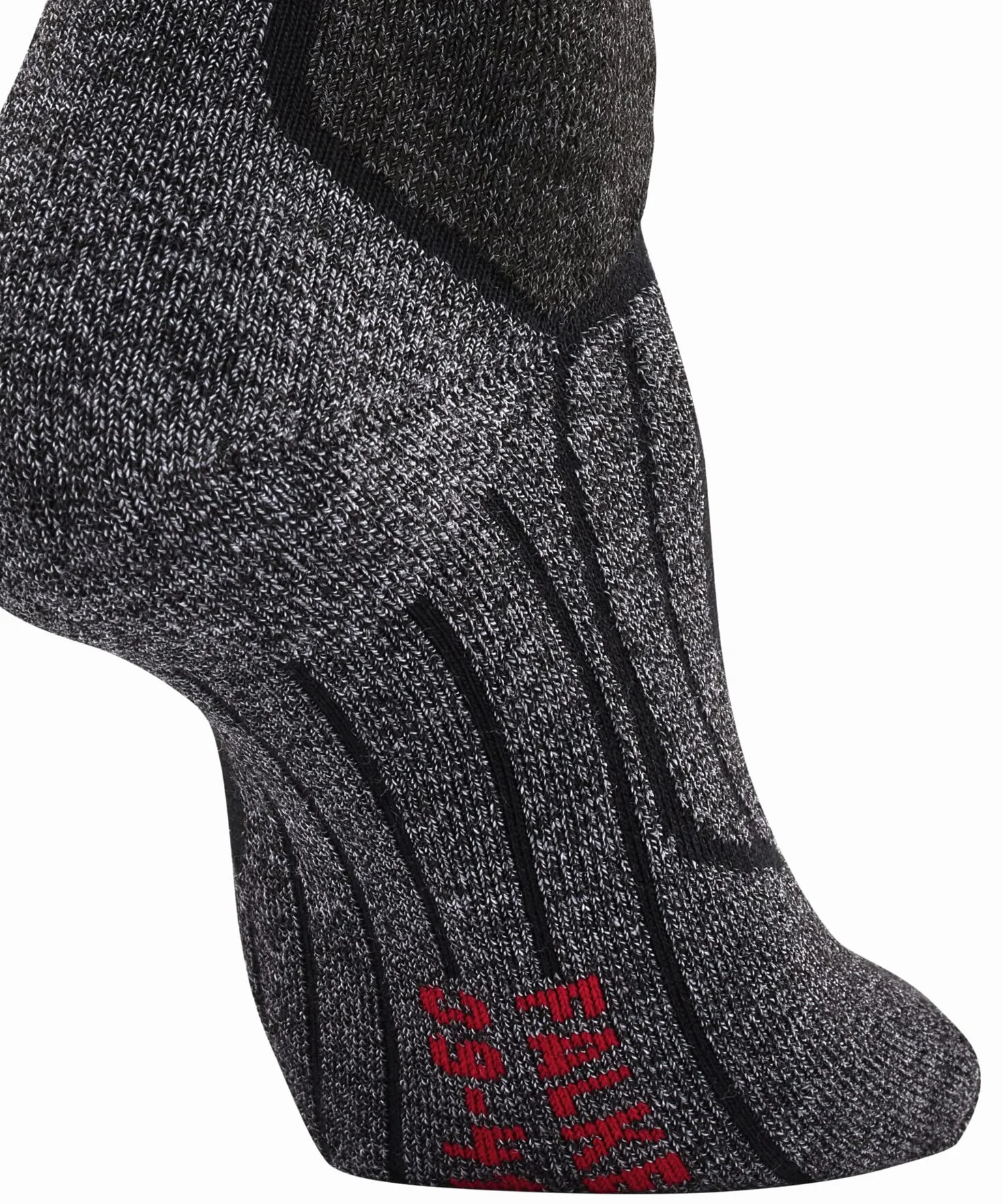 FALKE Skarpety narciarskie SK2 Intermediate M Kh Wełna ciepłe 1 Para, Czarny Black-Mix 42-43