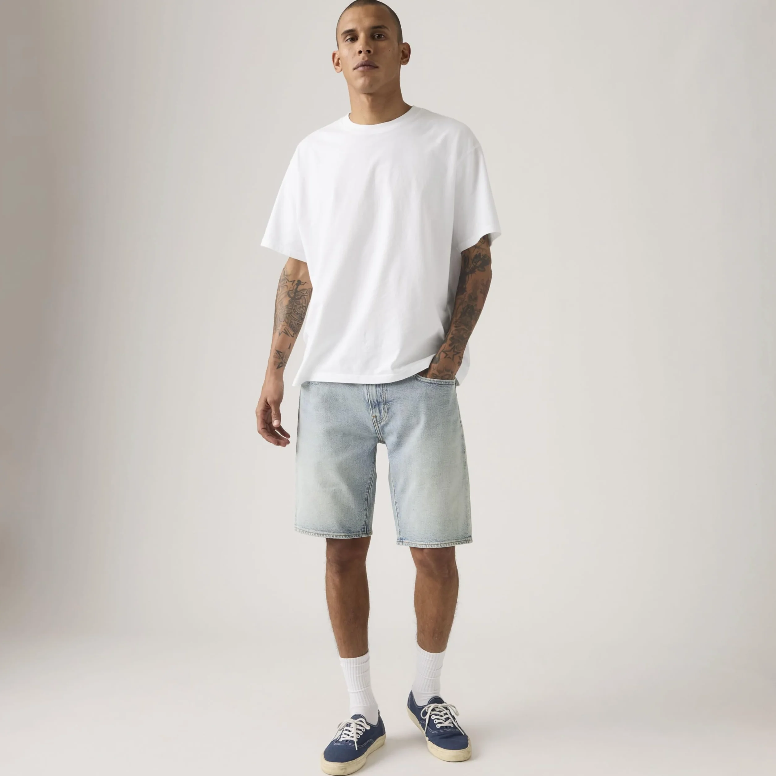 Levi's 405 Standard Shorts - szorty jeansowe Mężczyźni
