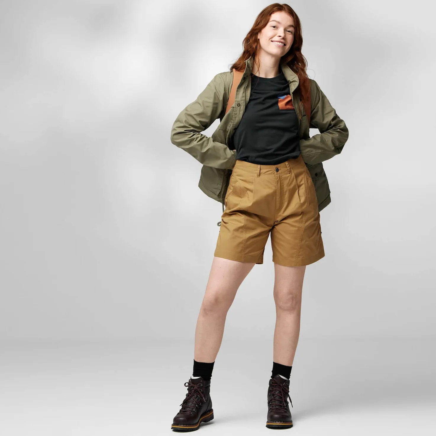 Fjällräven Szorty Vardag W - Szorty Kobiety