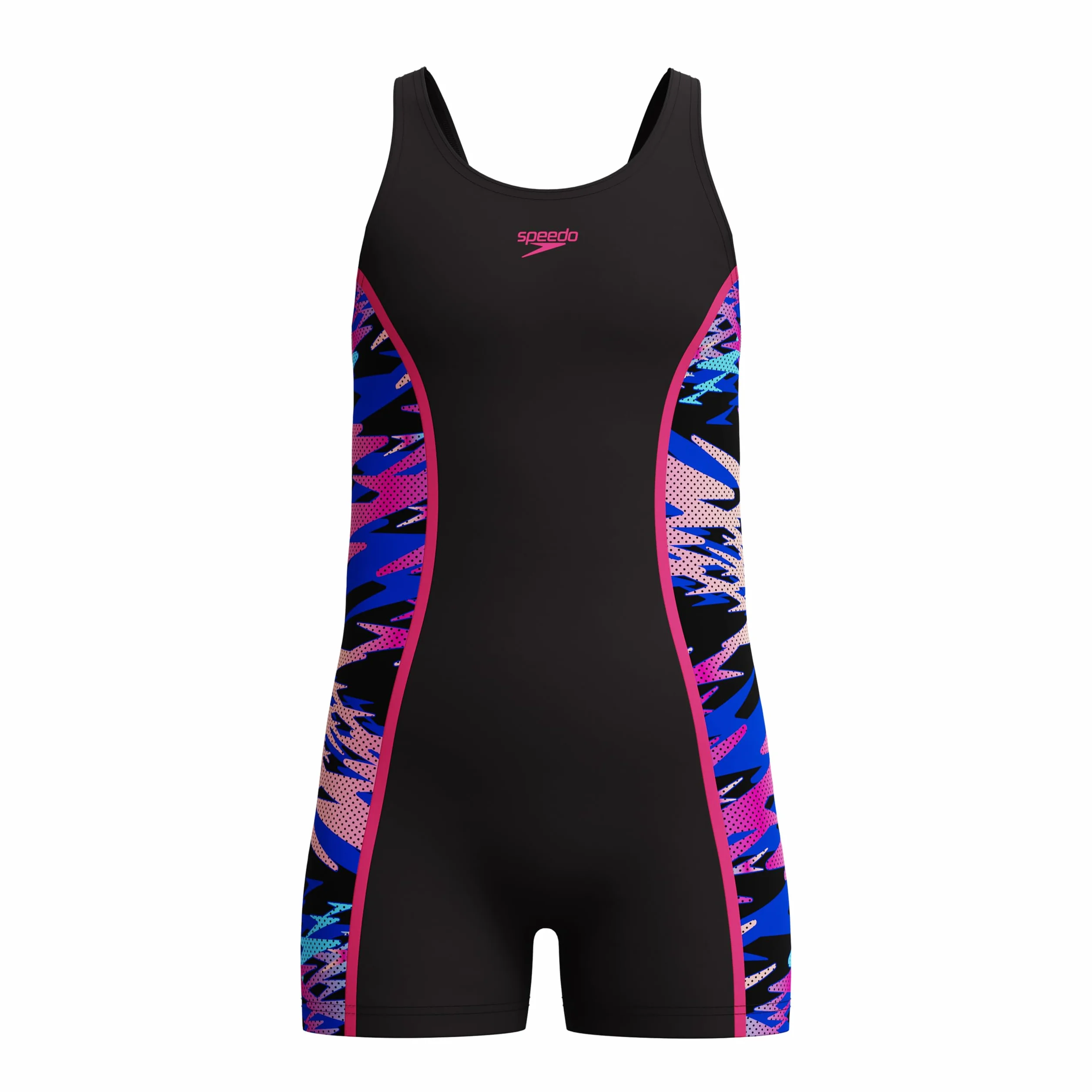 Speedo Strój kąpielowy Dziewczynki Hyperboom Splice Muscleback