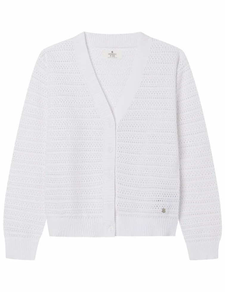 Springfield sweter rozpinany Dziewczynki Cardigan Tricot