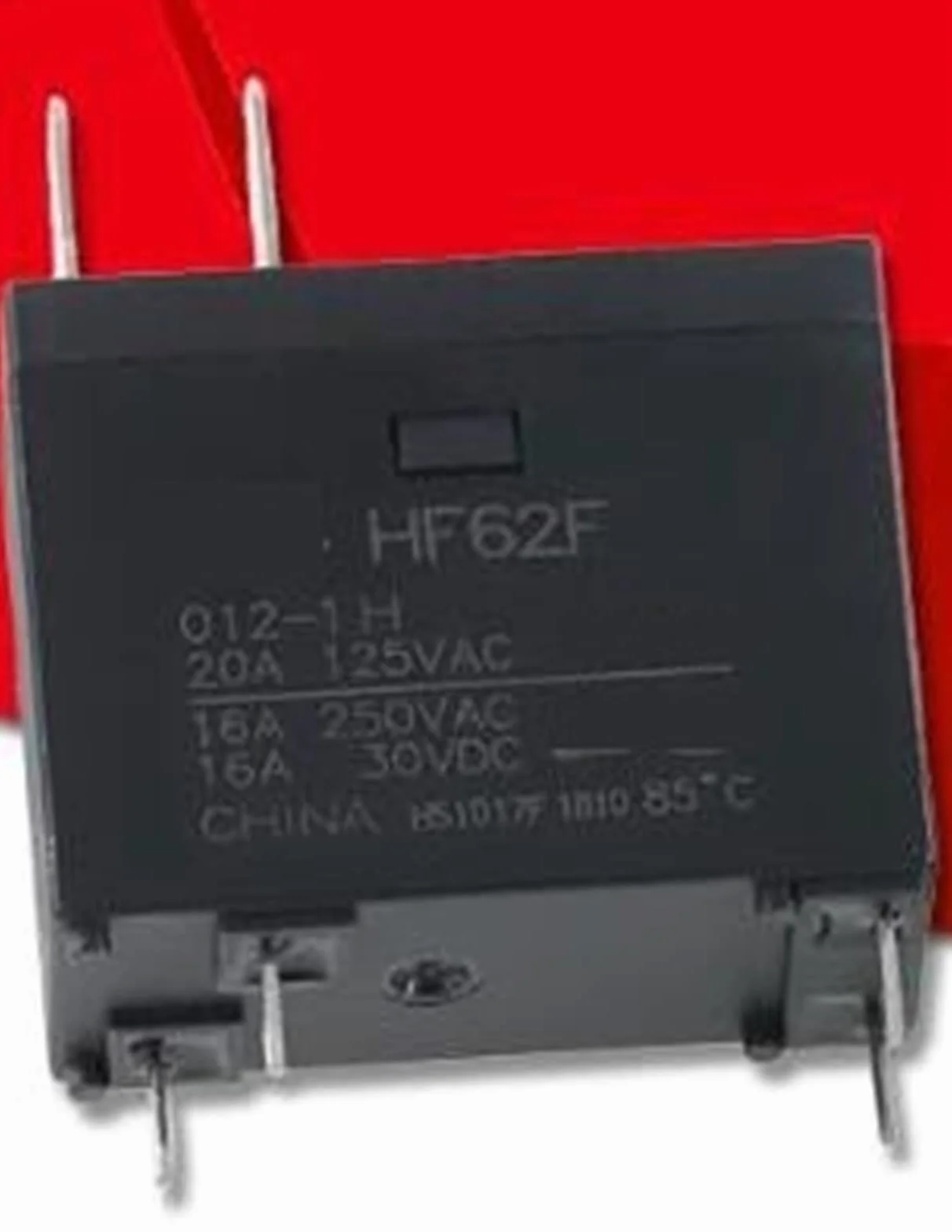 10 szt. Przekaźnik JQX-62F HF-62F-012-1H HF62F-024-1H HF-62F-012-1HT HF-62F-012-1HT HF 62F 024 1HT 16A 250VAC 4pin 12V 24V (rozmiar: HF62F-024-1H) 1H