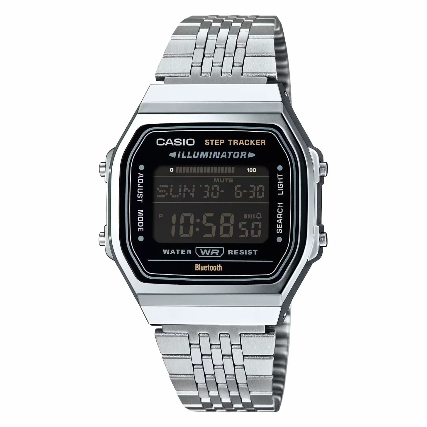 Casio Zegarek do sukienki ABL-100WE-1BEF, bransoletka