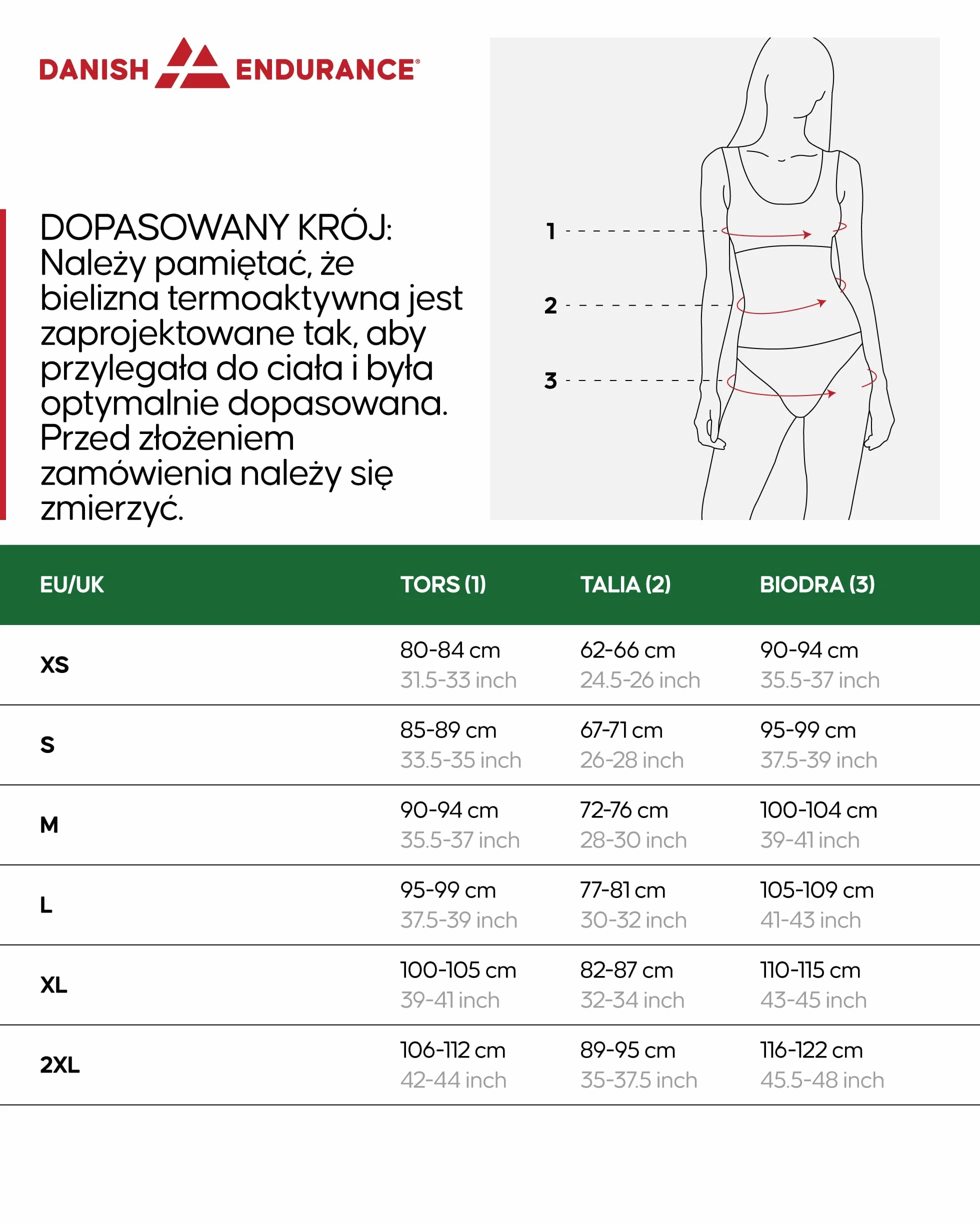 DANISH ENDURANCE Damskie Koszulki Merino Termoaktywne z Długim Rękawem, Bielizna Termoaktywna, Bluzki Termiczne dla Kobiet, Bielizna Zimowa