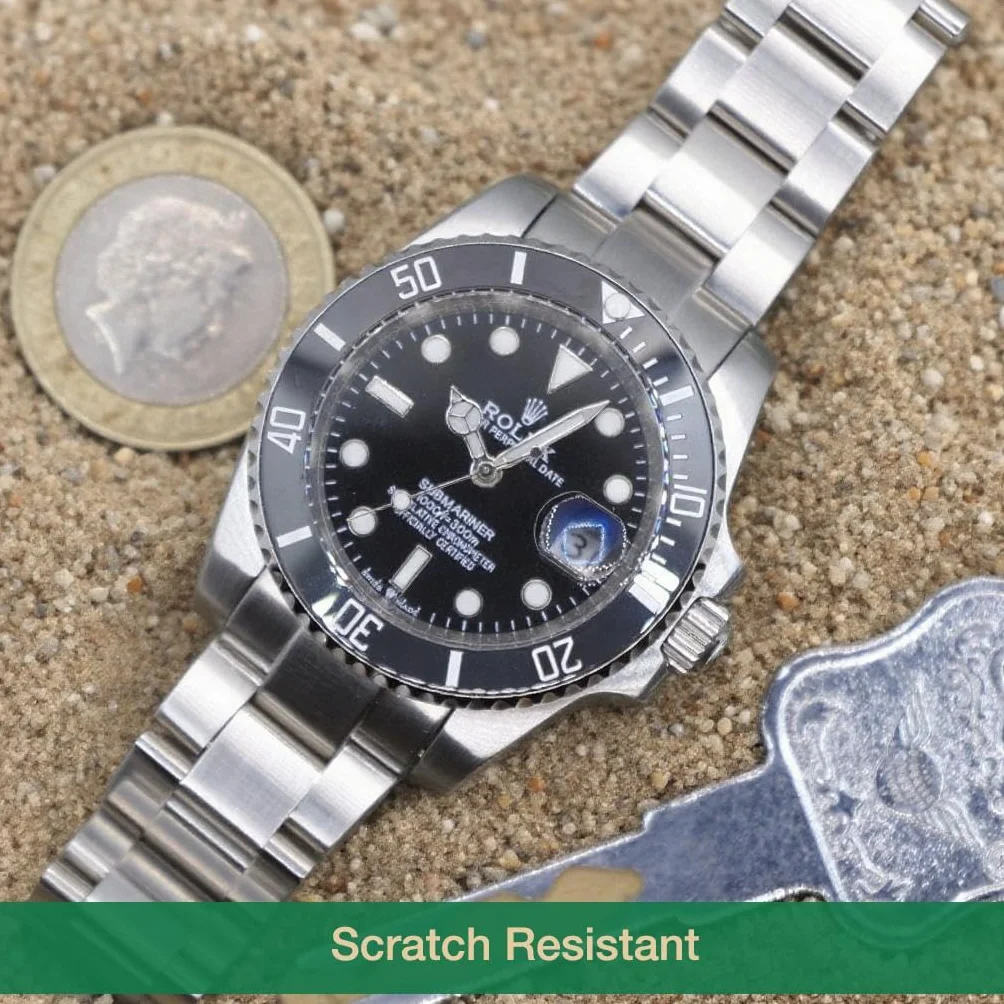 Folia ochronna do zegarka Rolex Datejust 36 mm Ref. 126231 126233 126234 bransoletka jubileuszowa. Przezroczysta skóra pełna osłona ekranu zegarka naklejka (2 x folia na cały korpus)