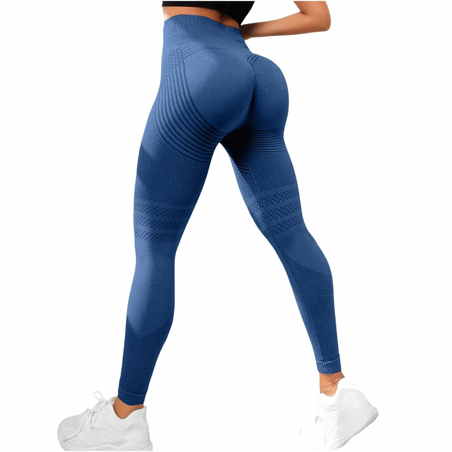 duaicnvow Nowy 2026 Legginsy 3D Antycellulitowe Kobiety, Legginsy Antycellulitowe Kobiety,Cellulit Push Up Lipedema Compression Leginss,Bezszwowe Legginsy Nieprzezroczyste Scrunch Spodnie Joga