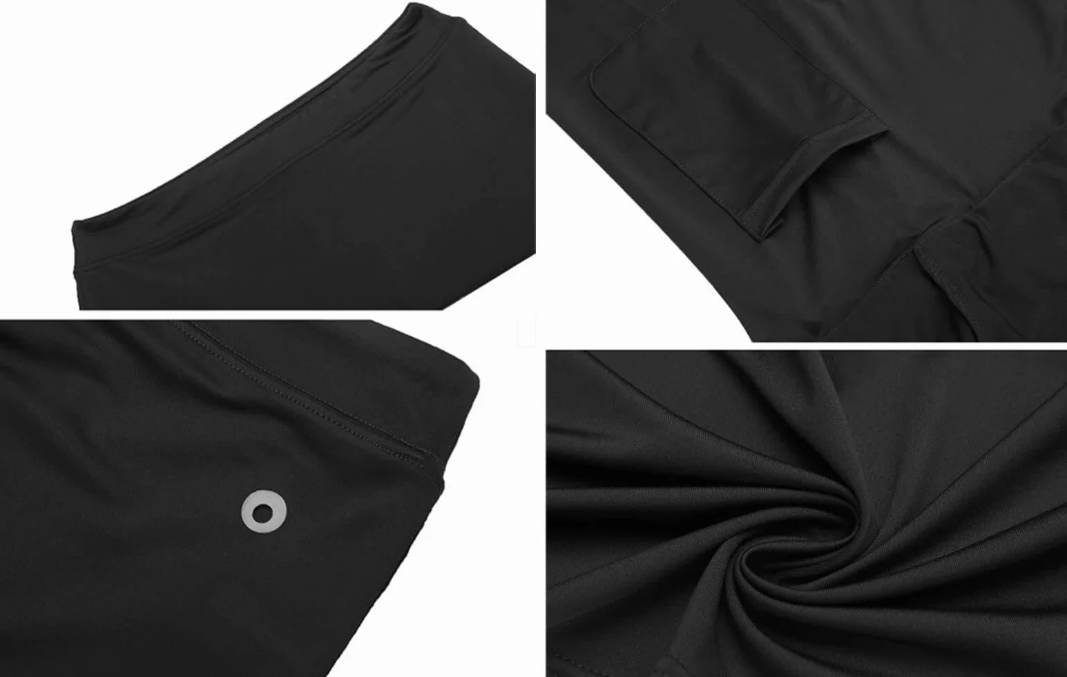 PINSPARK Damskie spodenki sportowe, legginsy ze spódnicą, spódniczką, jogą, bieganiem, odzież tenisowa