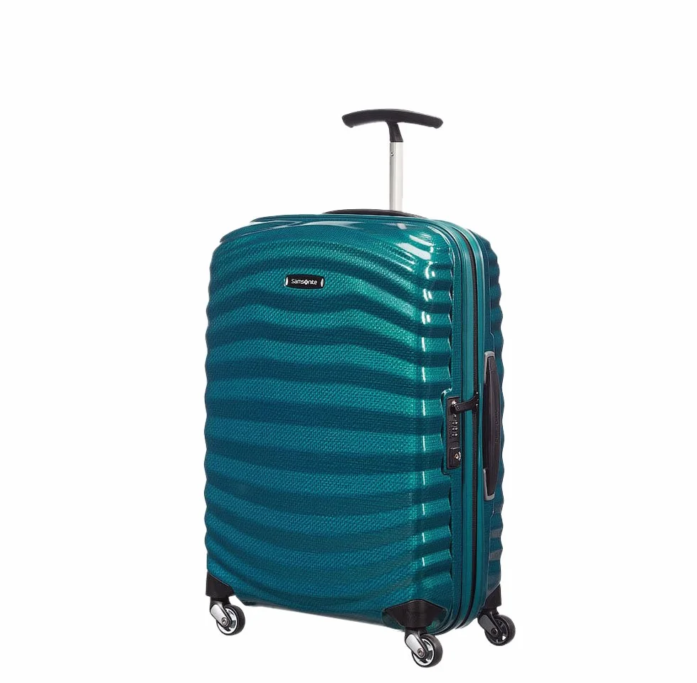 Samsonite Lite -Shock - Spinner S walizka, 55 cm, 36 L, niebieski (benzynowy niebieski)