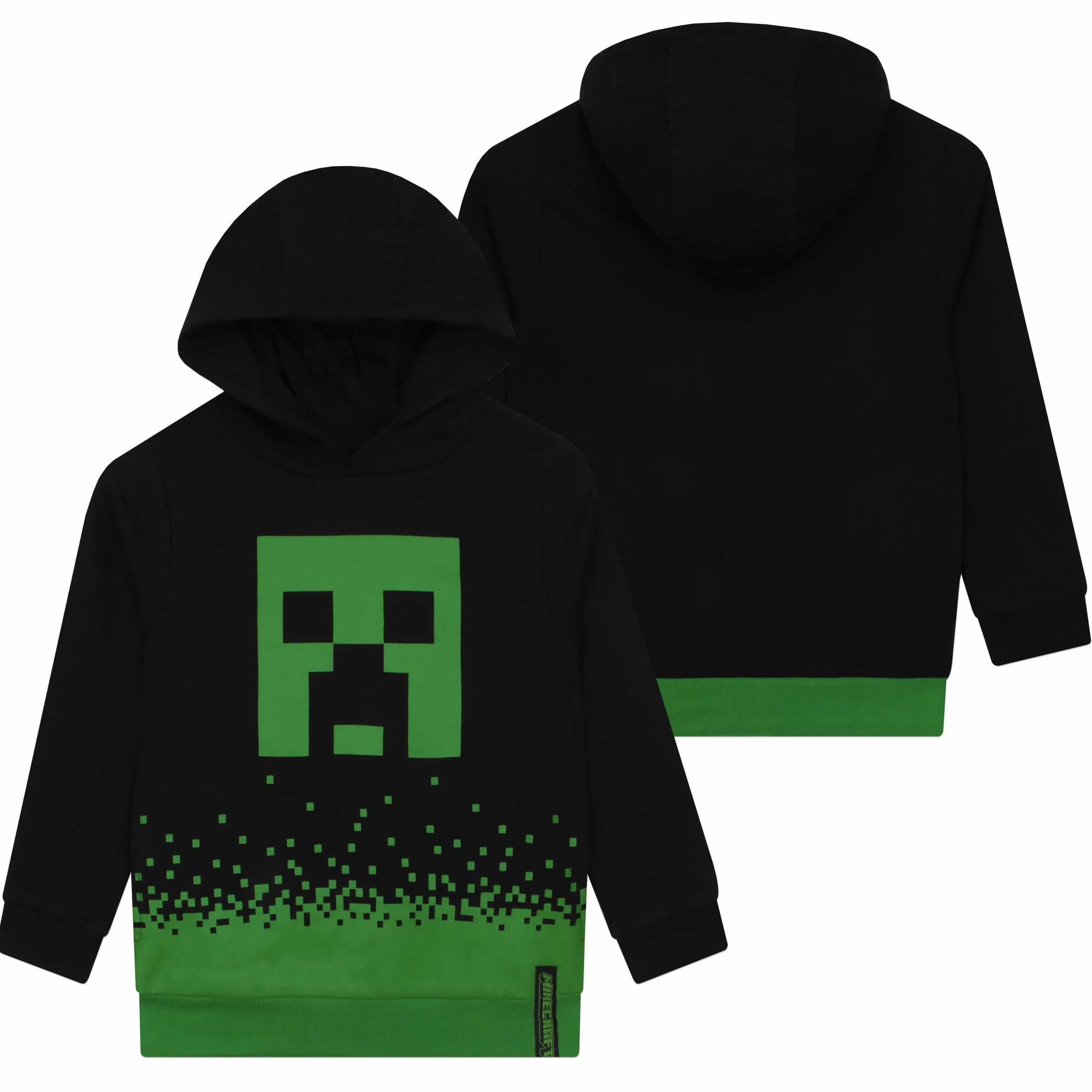 Bluza z kapturem Minecraft dla chłopców | Bluza z kapturem Creepera | Ubrania gamingowe dla dzieci