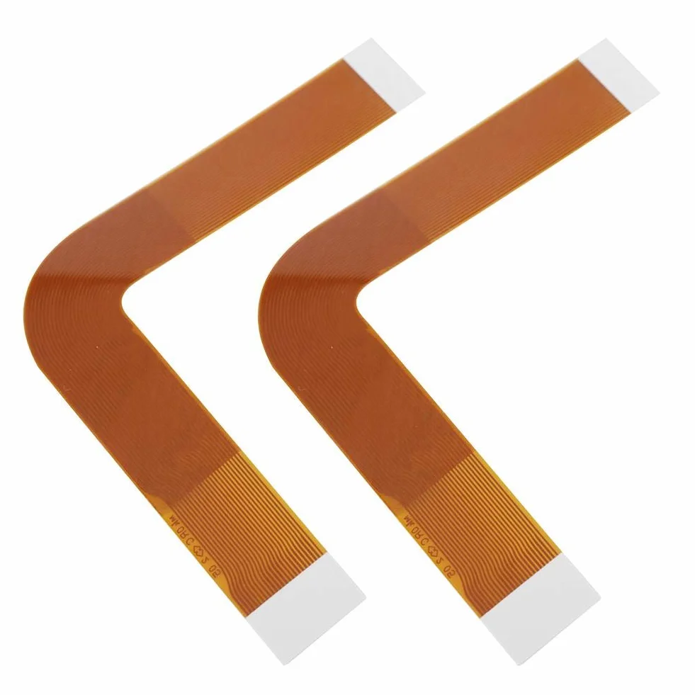 Części zamienne laserowa wstążka kabel danych, 2 szt. 7 W laserowy obiektyw odbioru płaska wstążka elastyczna część naprawcza do PS2