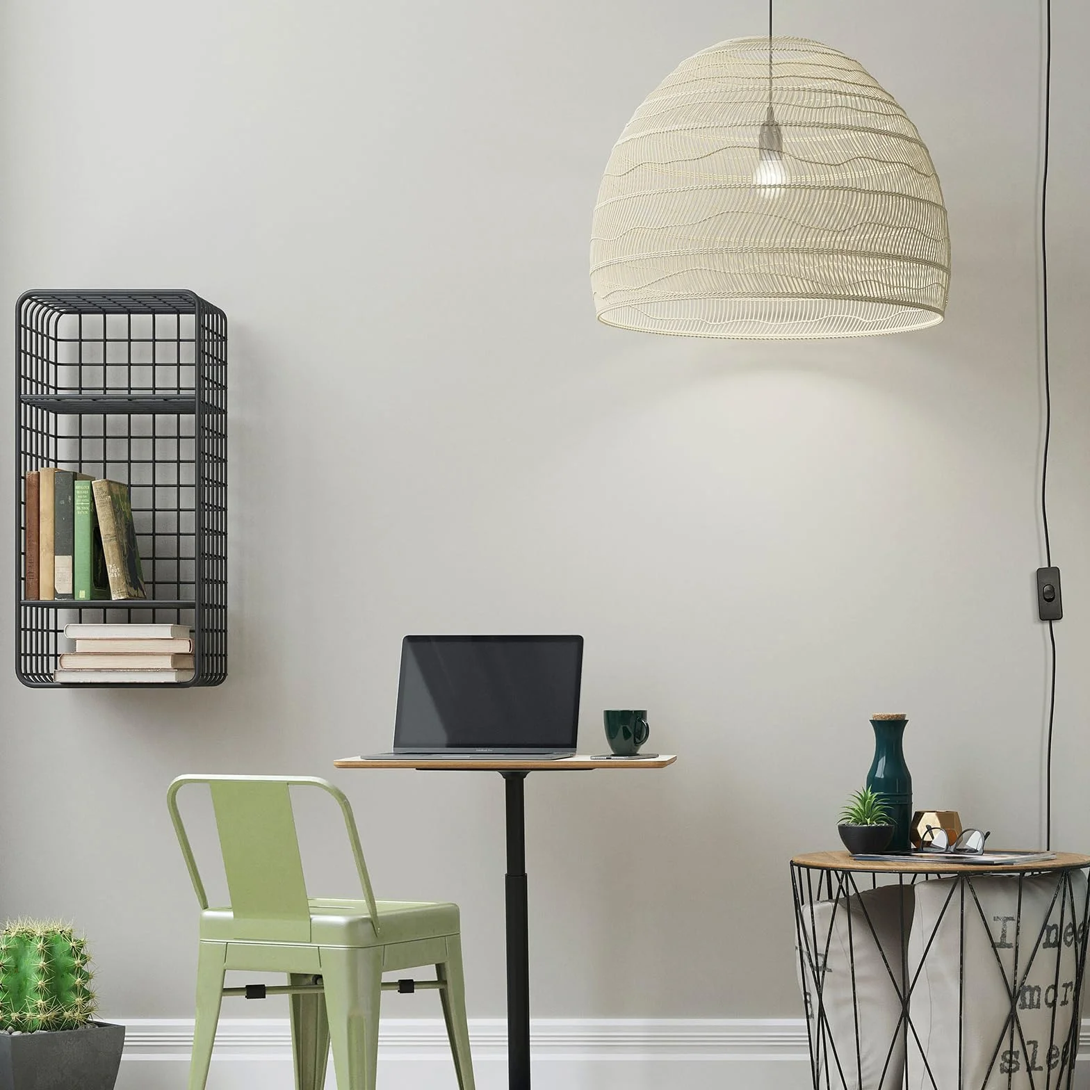 DiCUNO E27 oprawa lampy z przełącznikiem i kablem, oprawa E27 z czarnym kablem sieciowym 4 m, zawieszenie lampy wiszącej, lampa wisząca, 1P