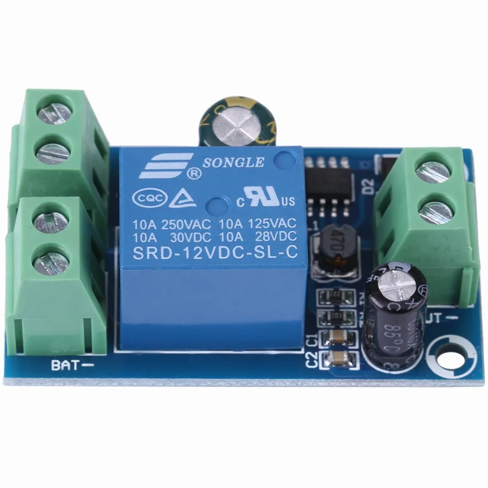 DC 12V 24V 36V 48V Moduł kontrolera zasilania awaryjnego Auto Switch Adapter 10A wyłącz zasilanie