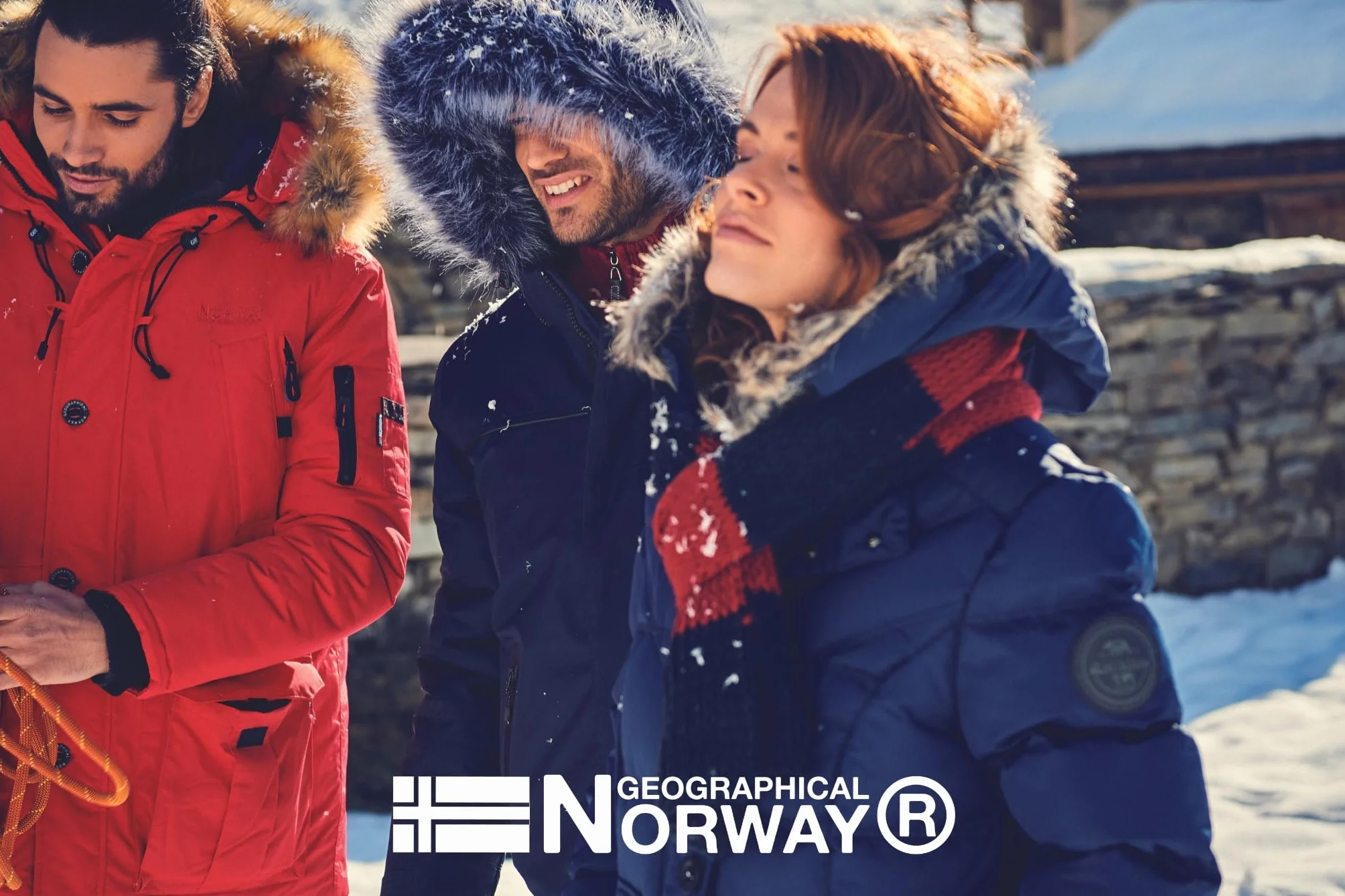 Geographical Norway Kurtka Mężczyźni Techno