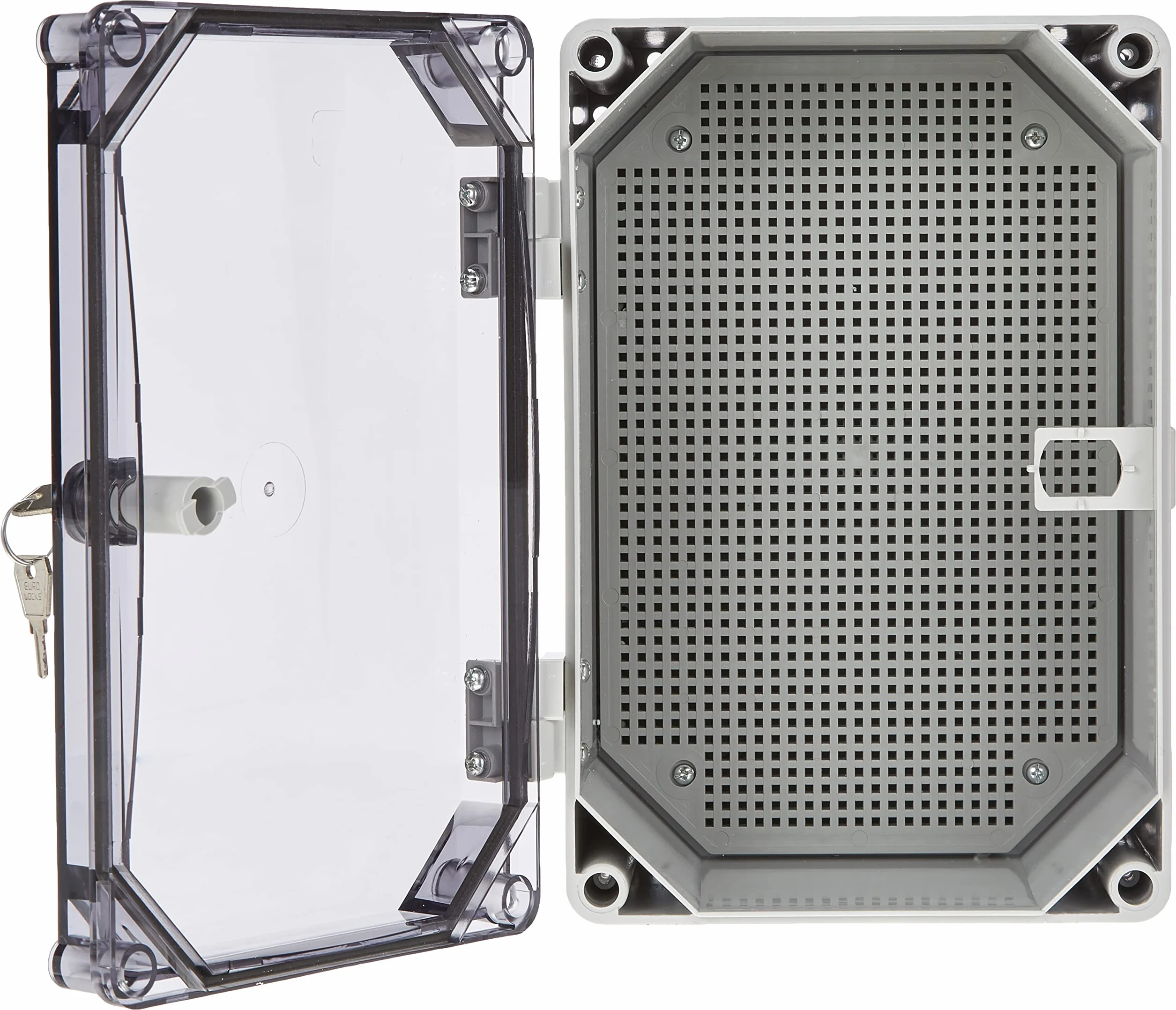 Szafa sterownicza UNI-mini/T z zamkiem 300 x 200 x 160 mm szafa rozdzielcza przemysłowa skrzynka rozdzielcza 43.02 IP65 5917
