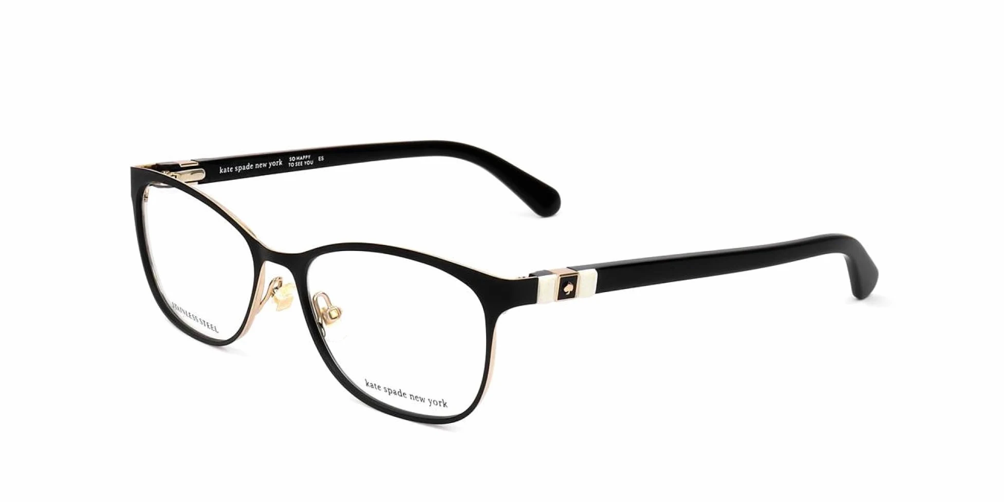 Kate Spade JONAE Rama okularów 807 BLACK 53/16/140 Kobieta