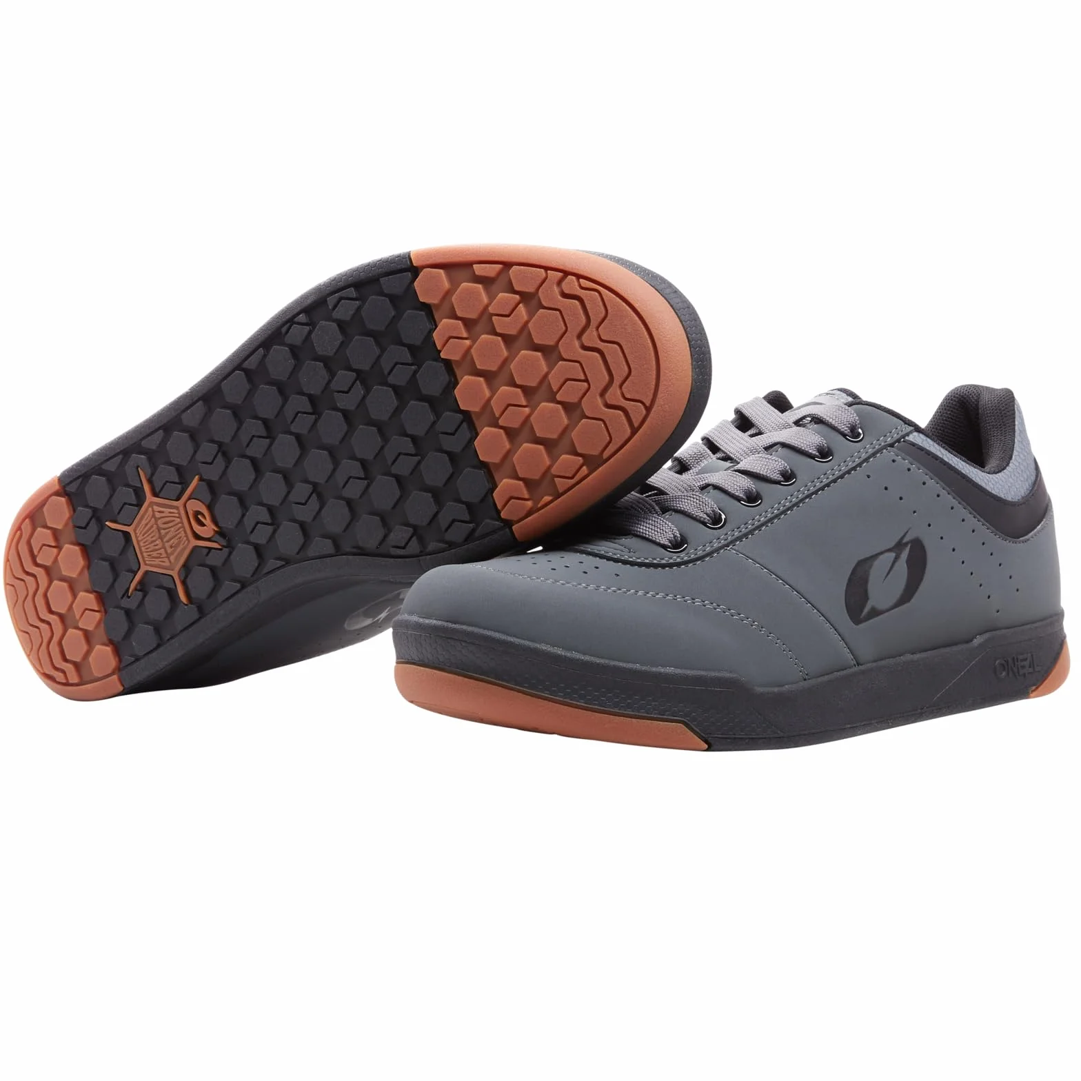 O'NEAL Uniseks Pumps Płaskie ButyButy Pumps Flat V.22 dla Dorosłych/Unisex, Szary/Czarny, 47