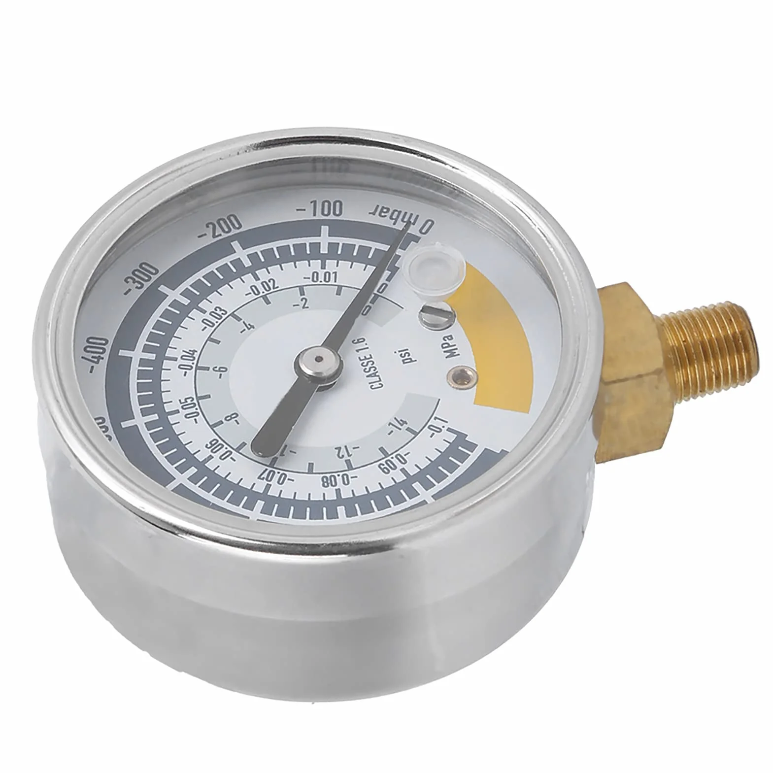 Manometr Ciśnienia Powietrza 0-14 psi z G1/4, Precyzyjny Wakuometr dla Pompy Próżniowej, Przemysłowy Miernik z Przyłączem G1/4