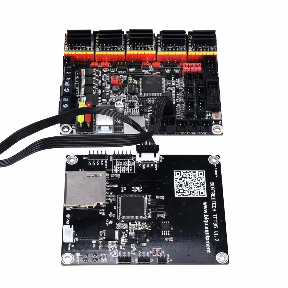 KINGPRINT TMC5160 v1.3 sterownik silnika krokowego bezgłośny SPI z radiatorem do drukarki 3D 4 sztuki