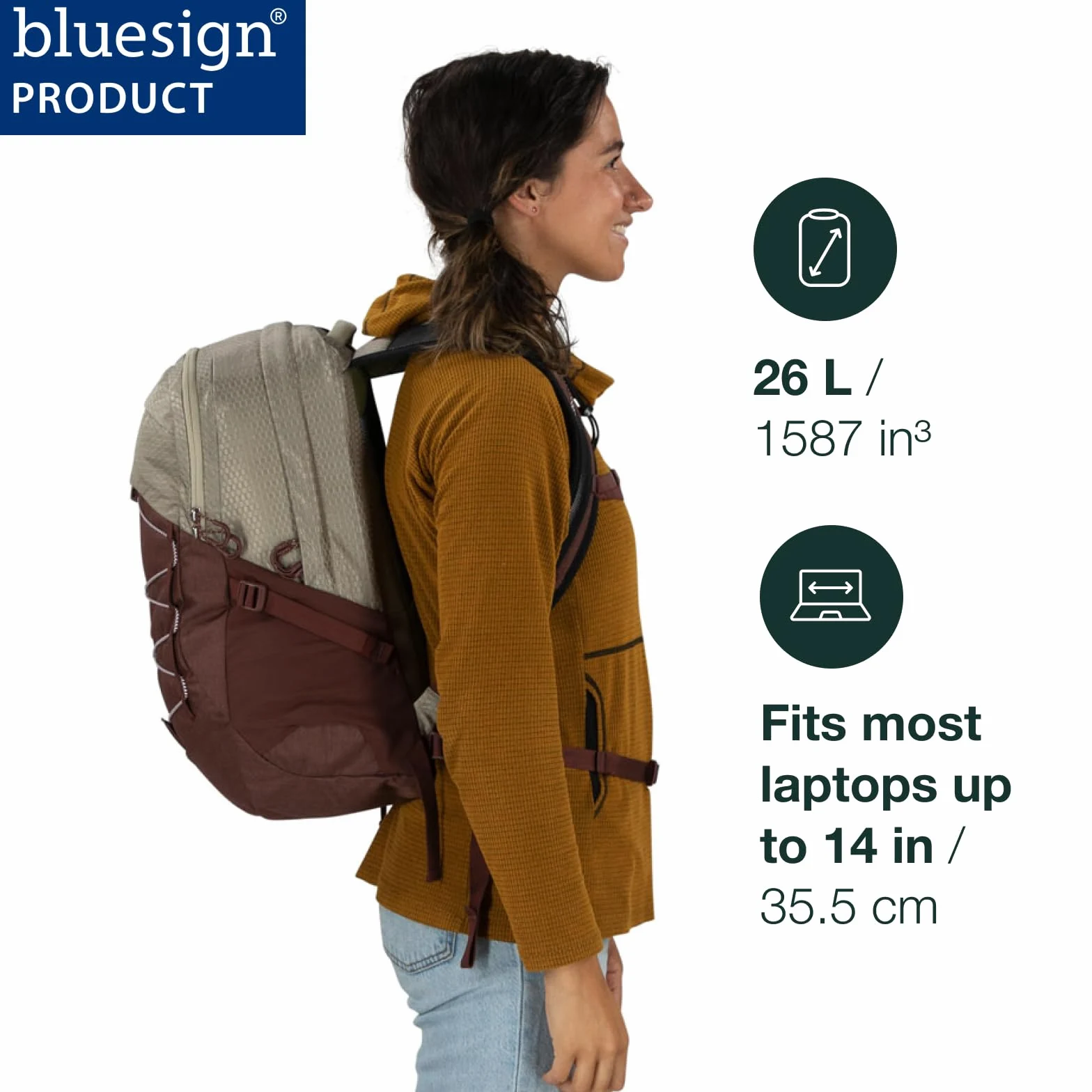 OSPREY Quasar Plecak Codzienny Unisex Czarny O/S, Taille unique, Casual