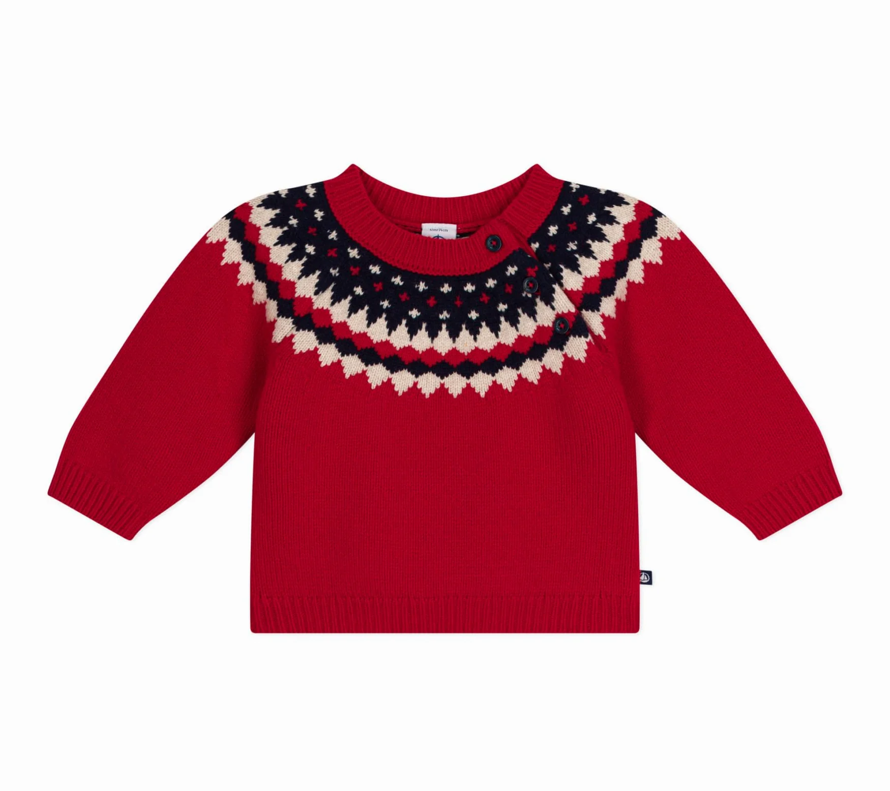 Petit Bateau Sweter z długim rękawem Niemowlęta - chłopcy A0b2k