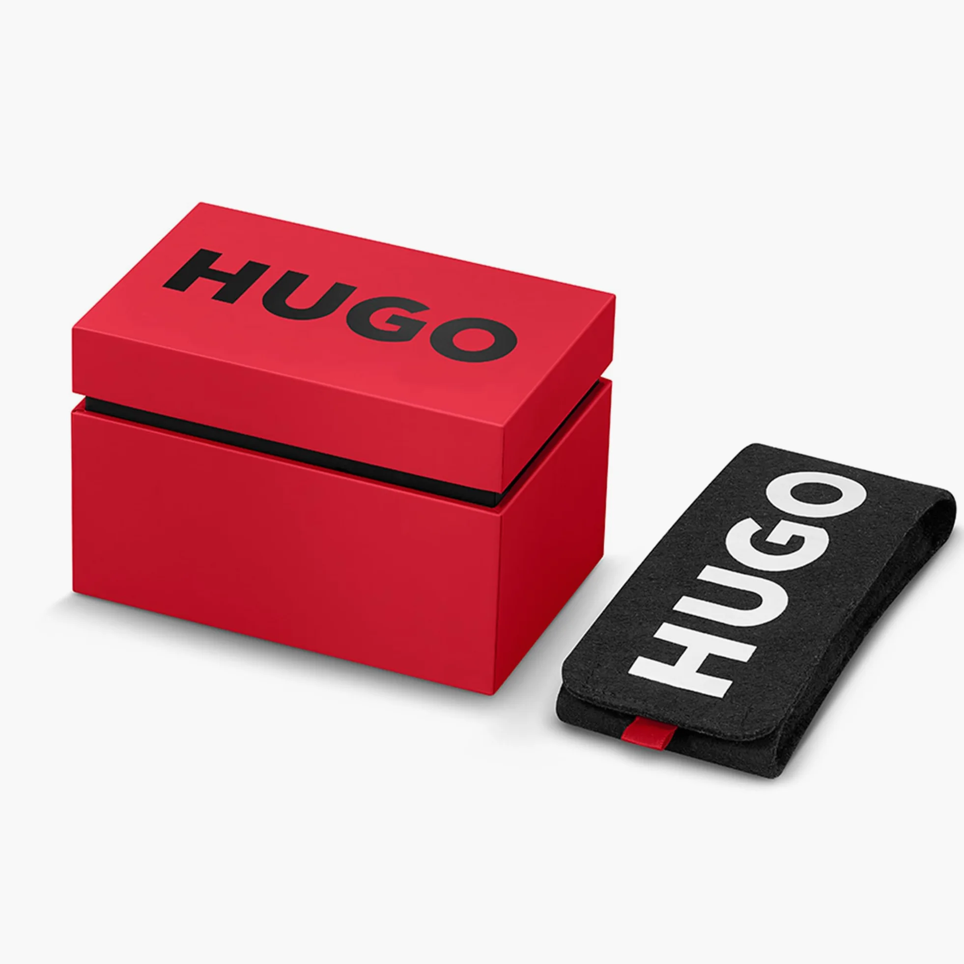 Hugo Zegarek z trzywskazówkowym mechanizmem kwarcowym dla kobiet kolekcja #Cosy ze srebrną, złotą lub dwukolorową bransoletką ze stali nierdzewnej, Silver, bransoletka