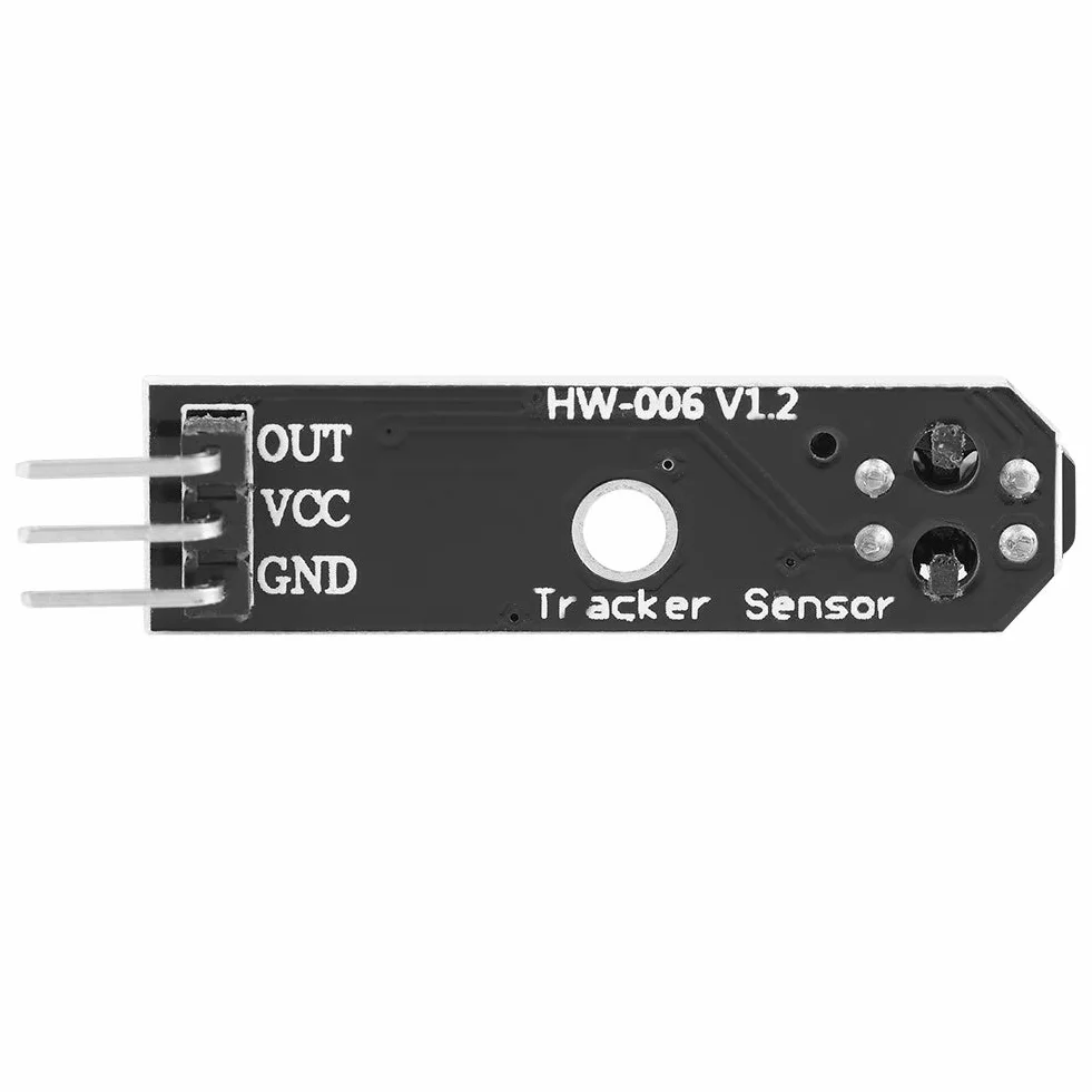 3Pcs 1 Channel Infrared Reflection, Ir Reflectance Sensor Tracking Sensor Module Tcrt5000 Tracking Sensor Module Smart Car Black/White Line Detection