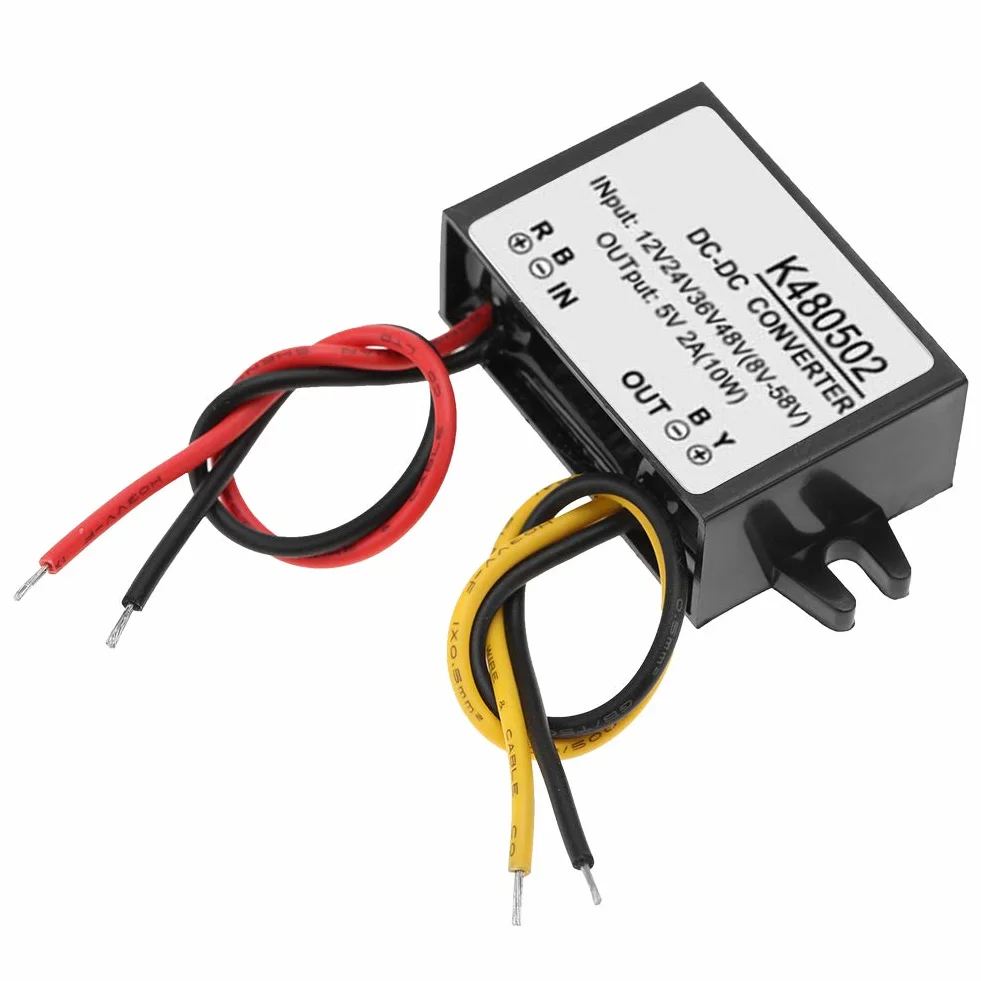 Dc Dc 12V/24V/36V/48V To, 48V To 5V Dc Dc Converter 48V To 5V Converter 5V 2A Converter Power Supply Module