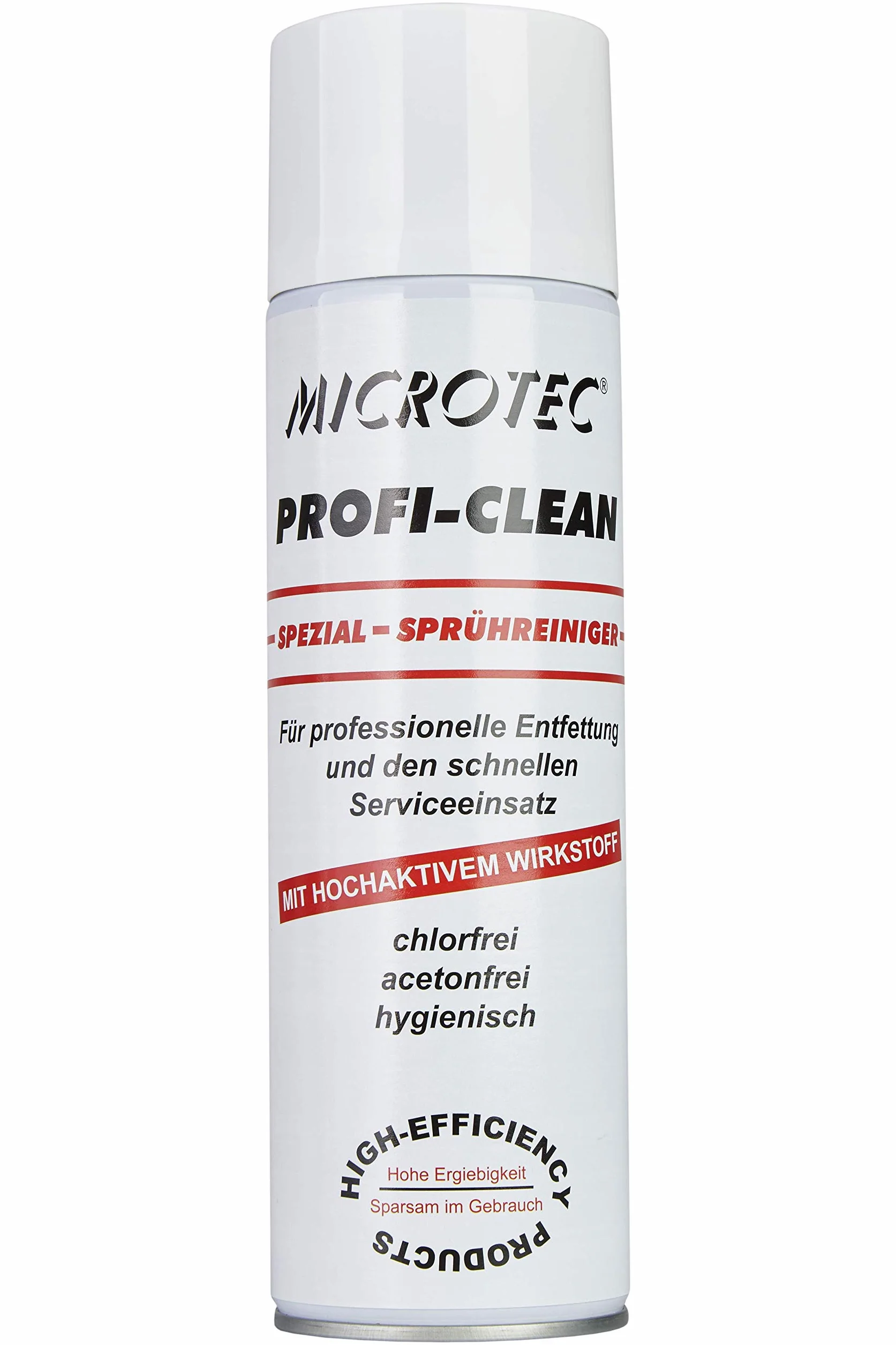 Microtec® Profi Clean przemysłowy środek czyszczący | 500 ml | uniwersalny środek czyszczący skutecznie usuwa brud, tłuszcz, olej, żywicę i wosk | wysoka moc czyszczenia bez uszkadzania materiału | silnie odtłuszczający