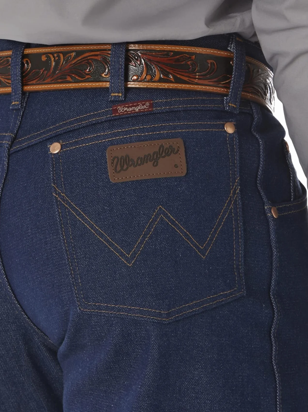 Wrangler Męskie dżinsy kowbojskie luźny krój