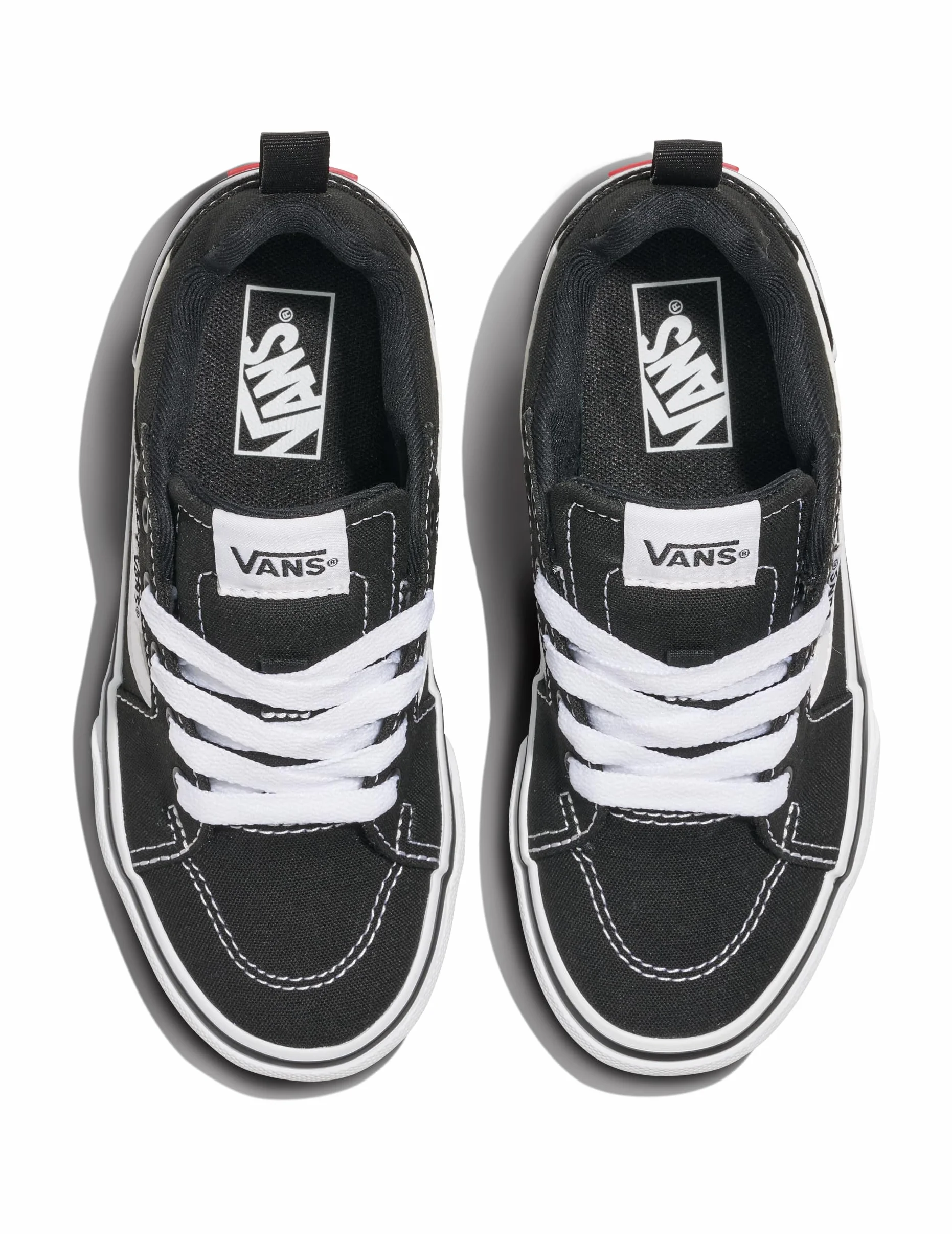 Vans Dziecięce buty sportowe FilmoreFilmore uniseks, Płótno czarno-białe, 38.5 EU