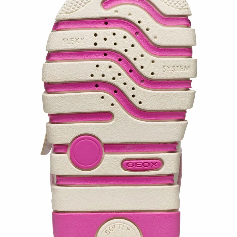 Geox Niemowlęta - dziewczynki B Iupidoo GirlButy First Walker Shoe