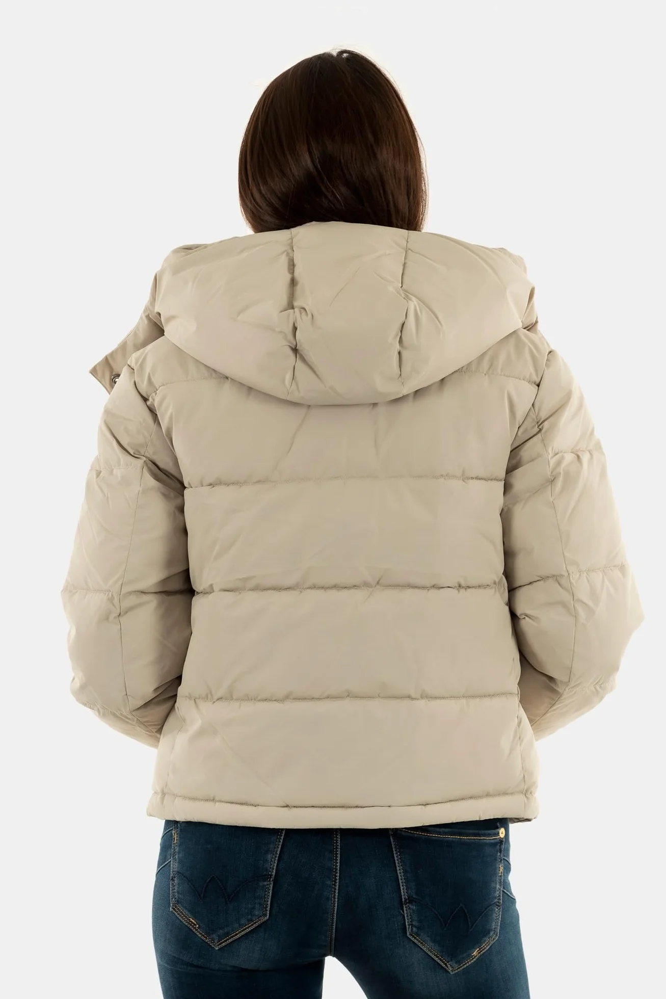 Calvin Klein Kurtka puchowa Kobiety Matte Monologo Nd Short Puffer J20j224119